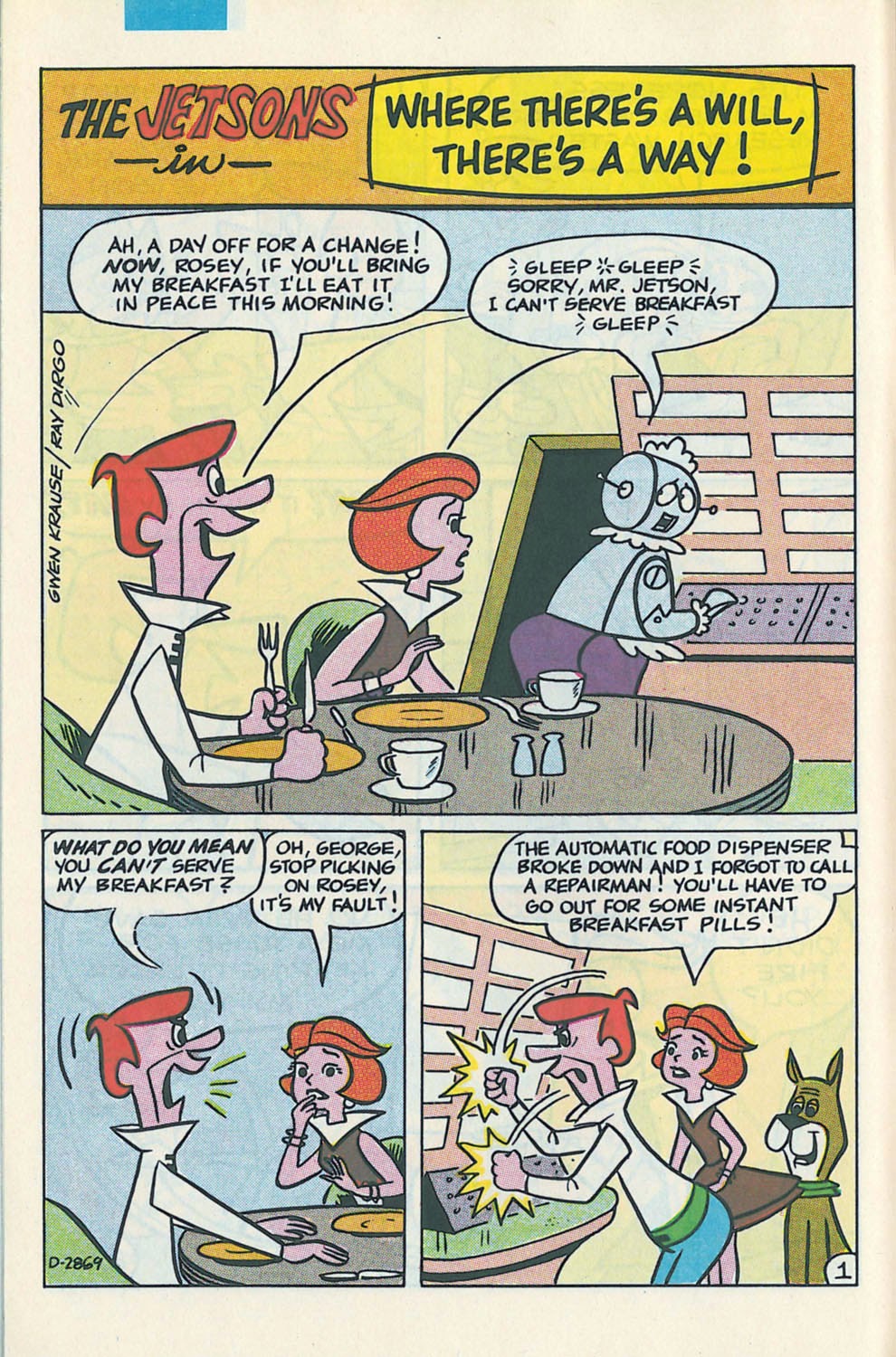 Read online Jetsons Giant Size comic -  Issue #1 - 12