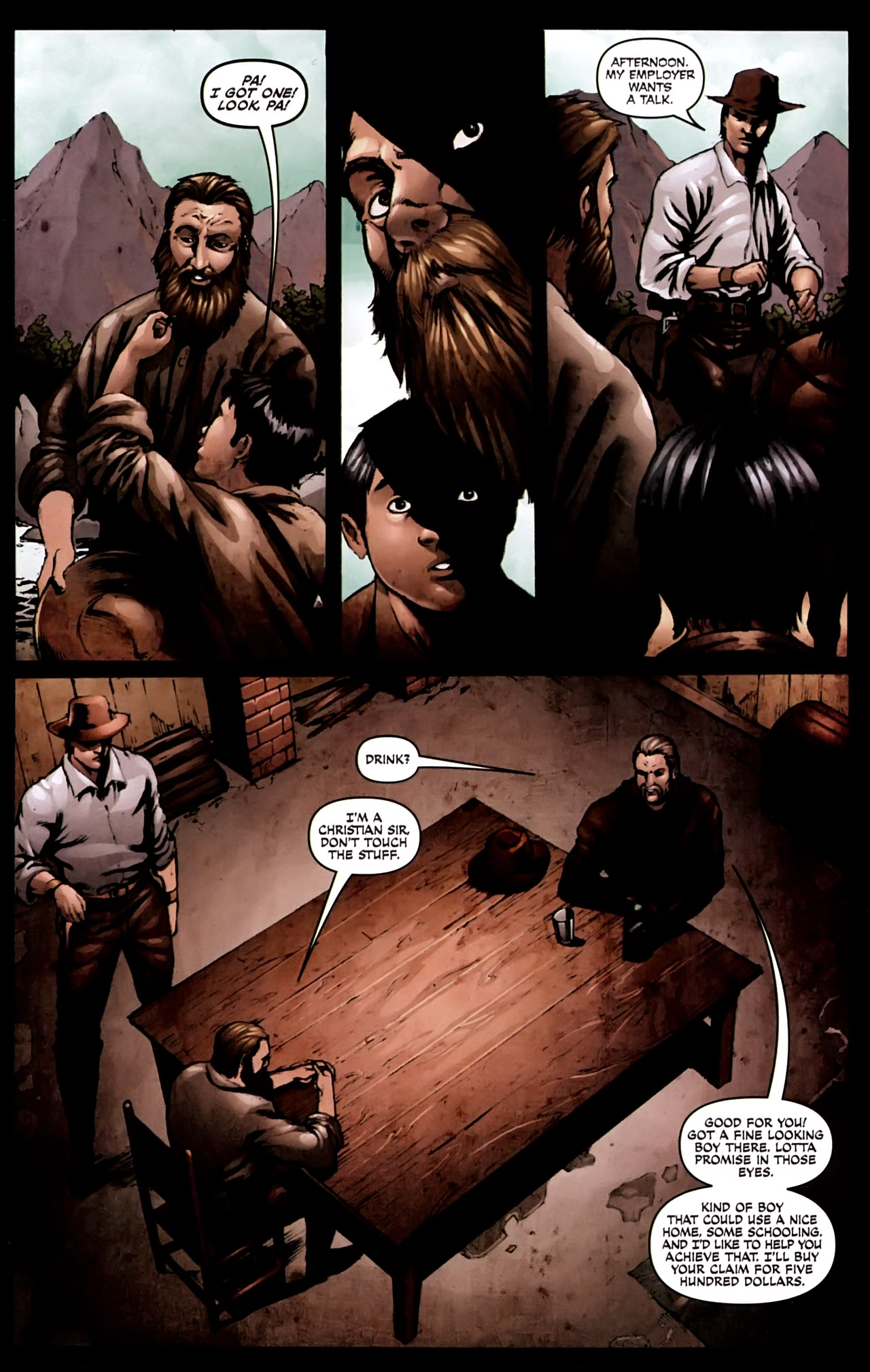 Read online The Man with No Name comic -  Issue #8 - 18