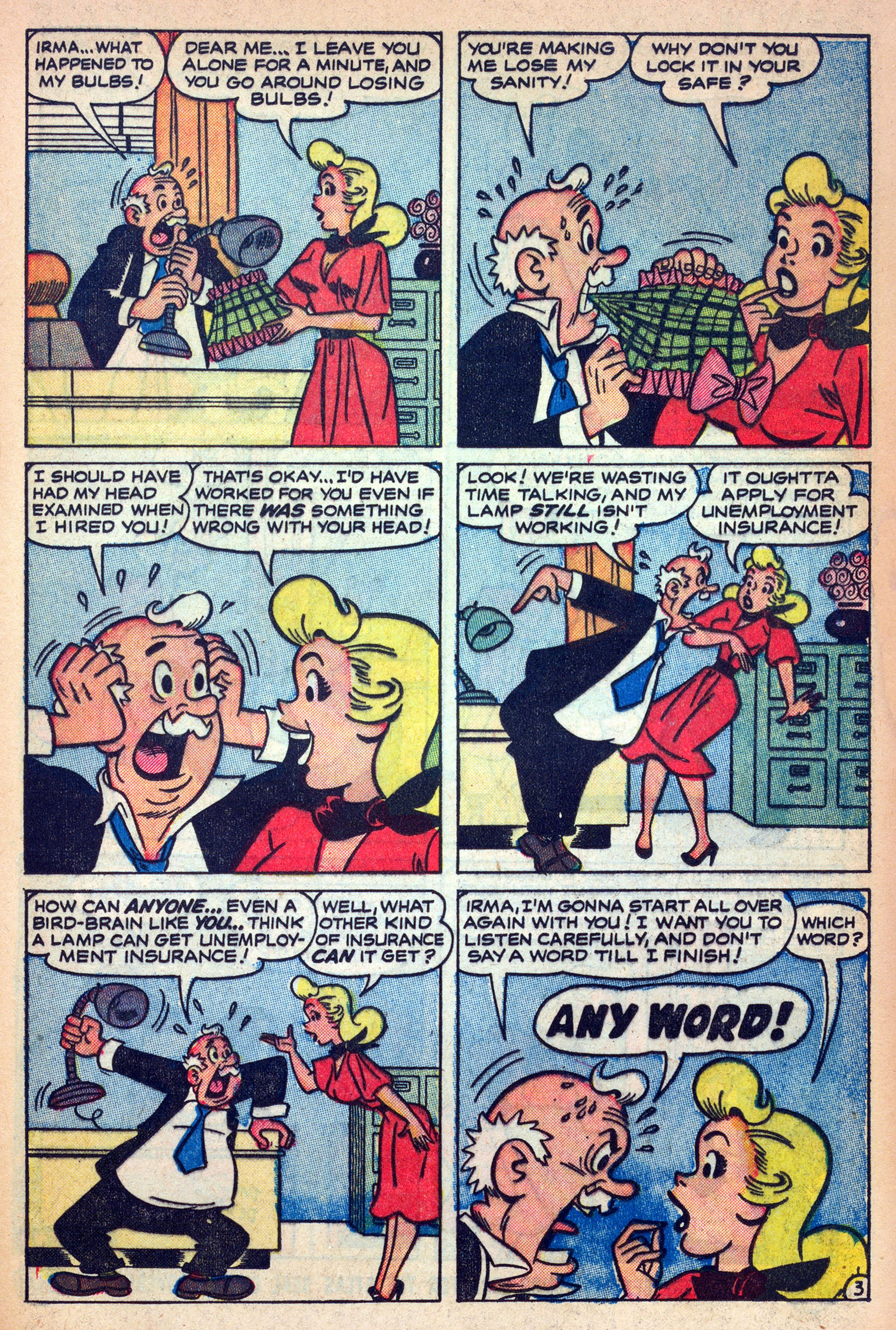 Read online My Friend Irma comic -  Issue #39 - 25