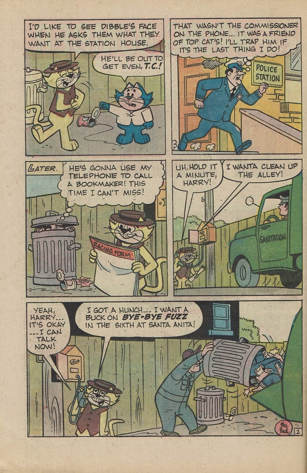 Read online Top Cat (1970) comic -  Issue #17 - 16