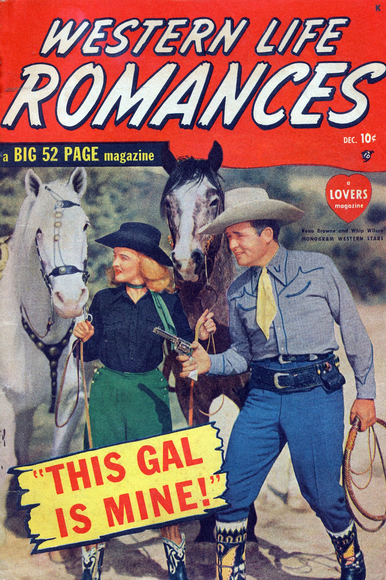 Read online Western Life Romances comic -  Issue #1 - 1