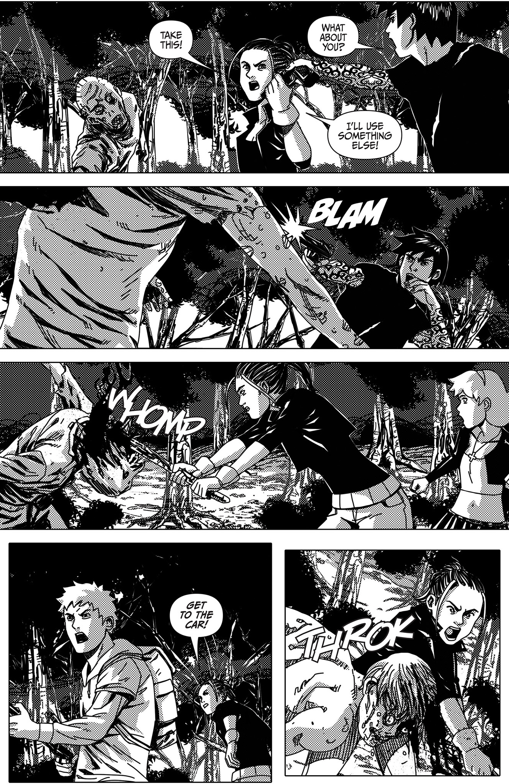 Read online Amanda Hocking's The Hollows: A Hollowland Graphic Novel comic -  Issue #7 - 16