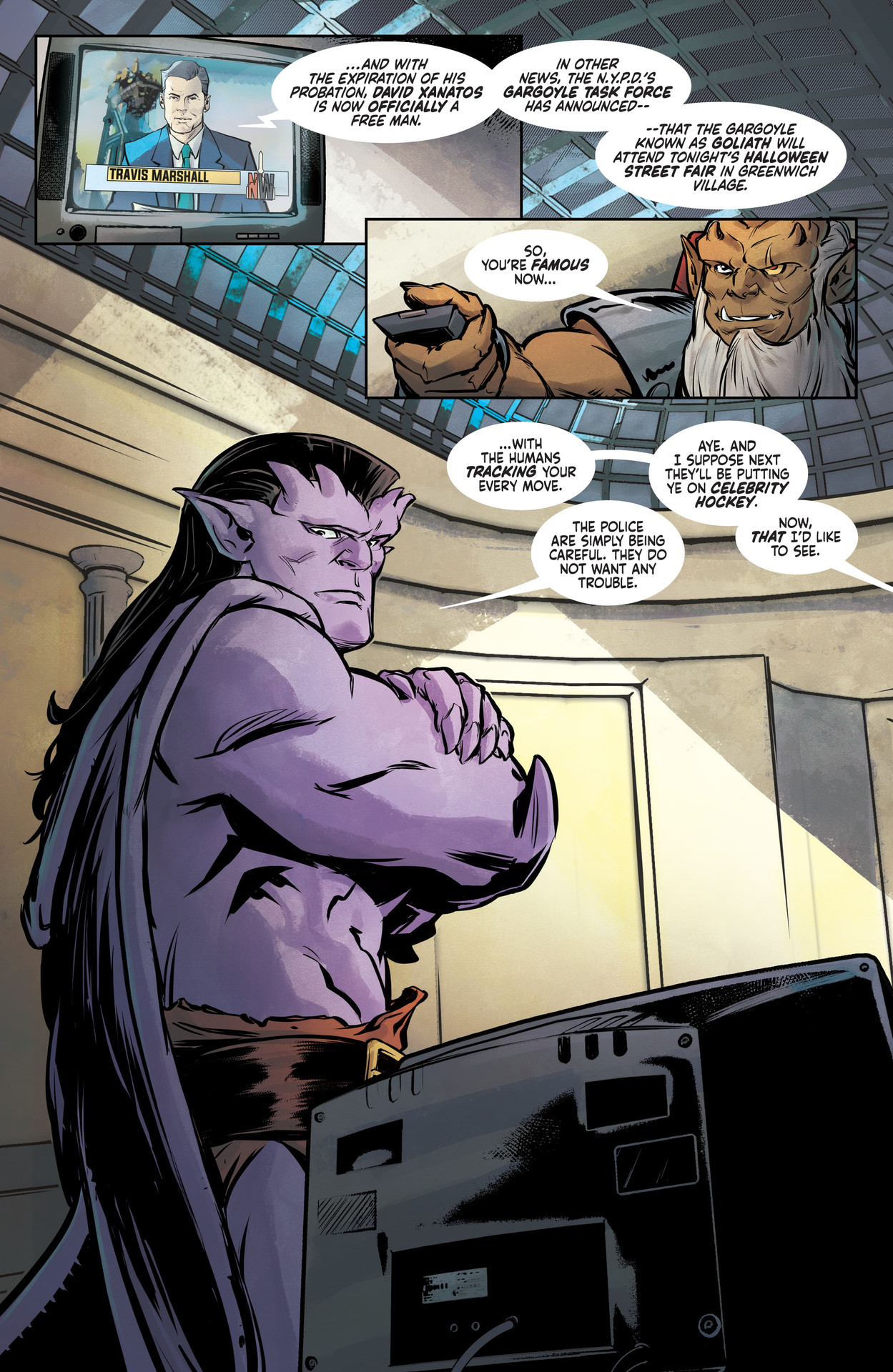 Read online Gargoyles Halloween Special comic -  Issue # Full - 11