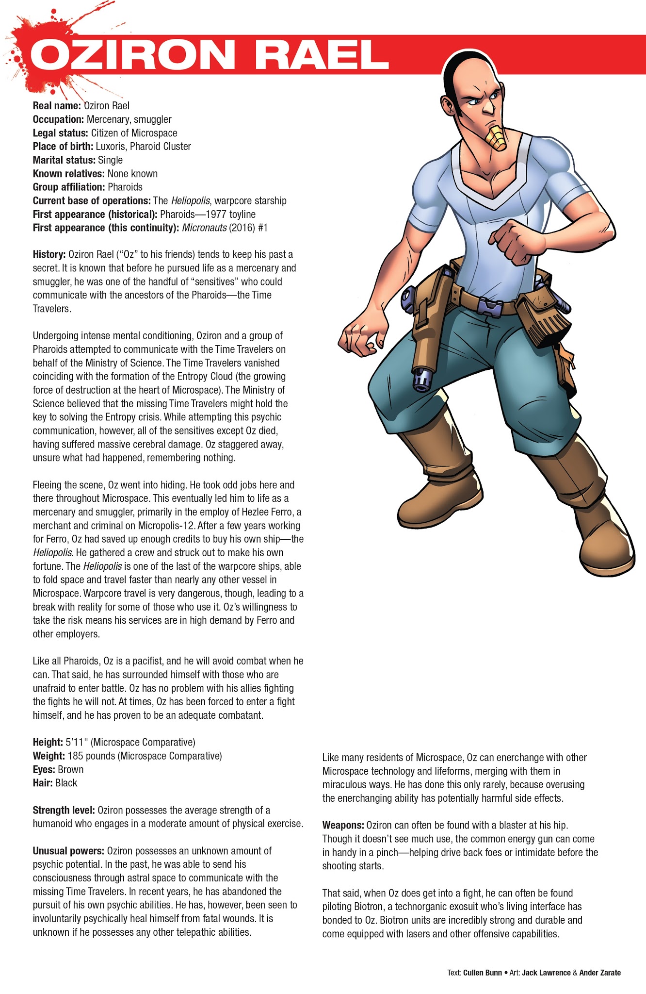 Read online Hasbro Heroes Sourcebook comic -  Issue #2 - 39