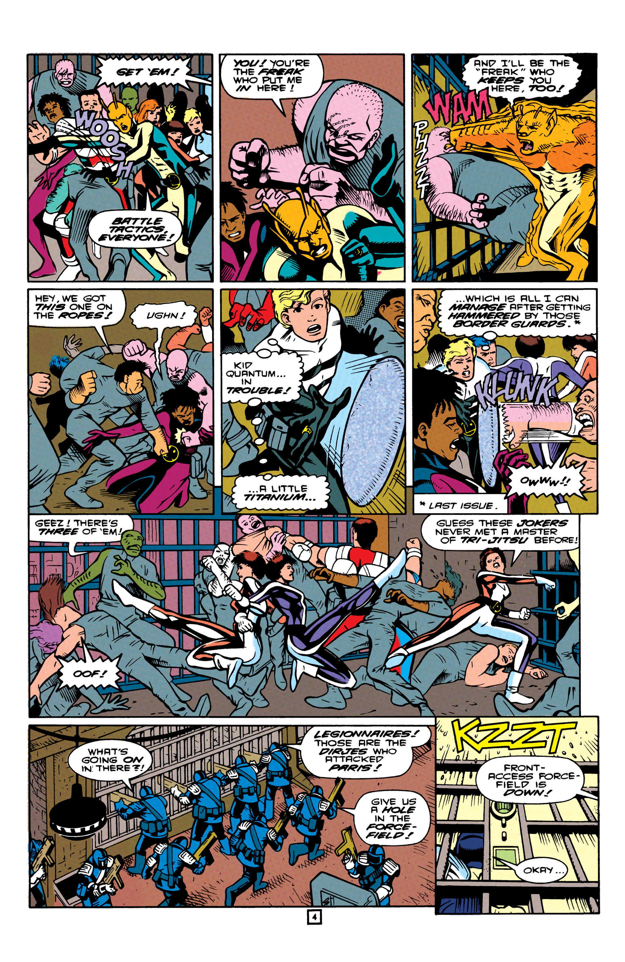 Read online Legionnaires comic -  Issue #13 - 5