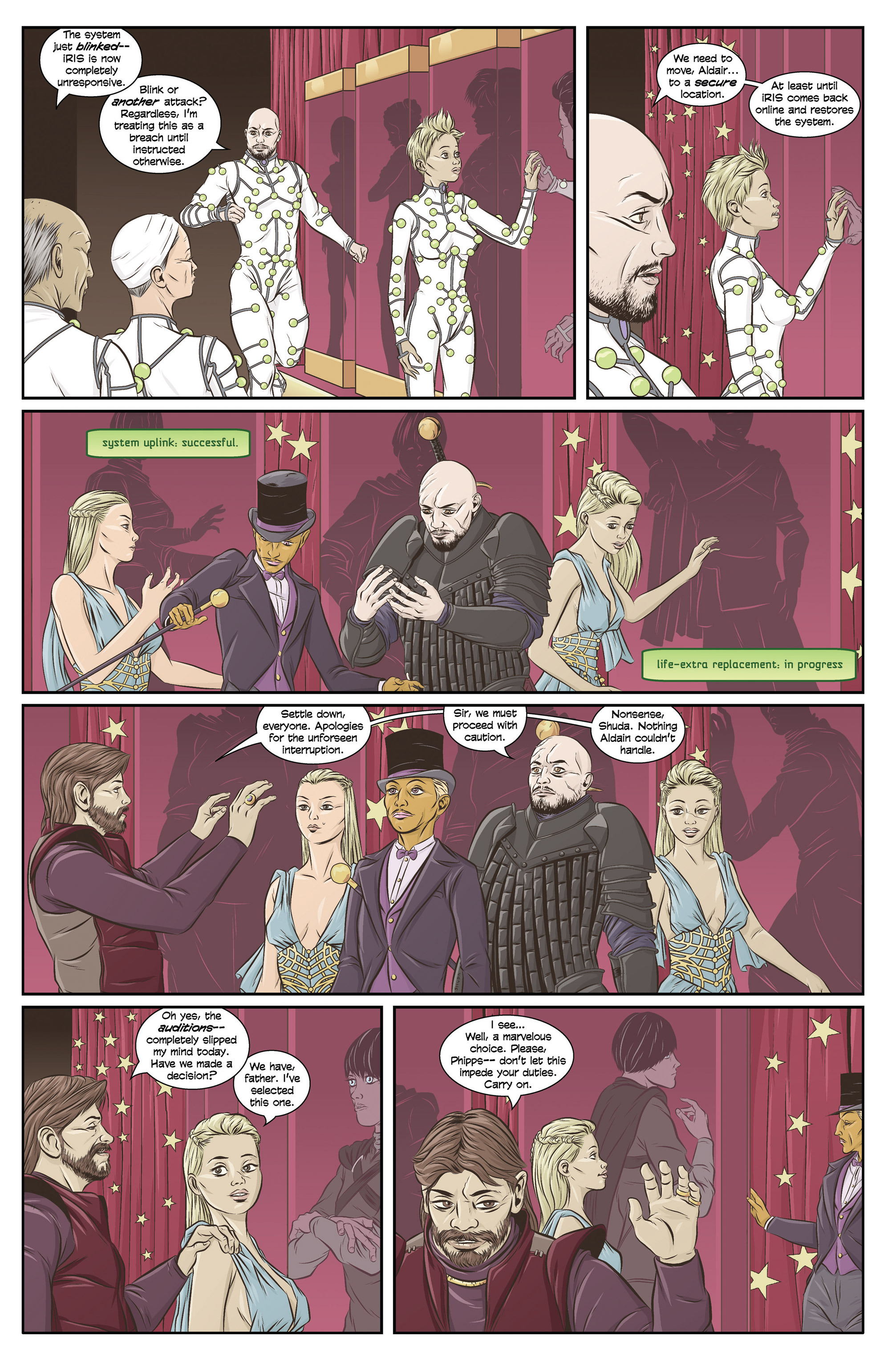 Read online Skinned comic -  Issue #2 - 3