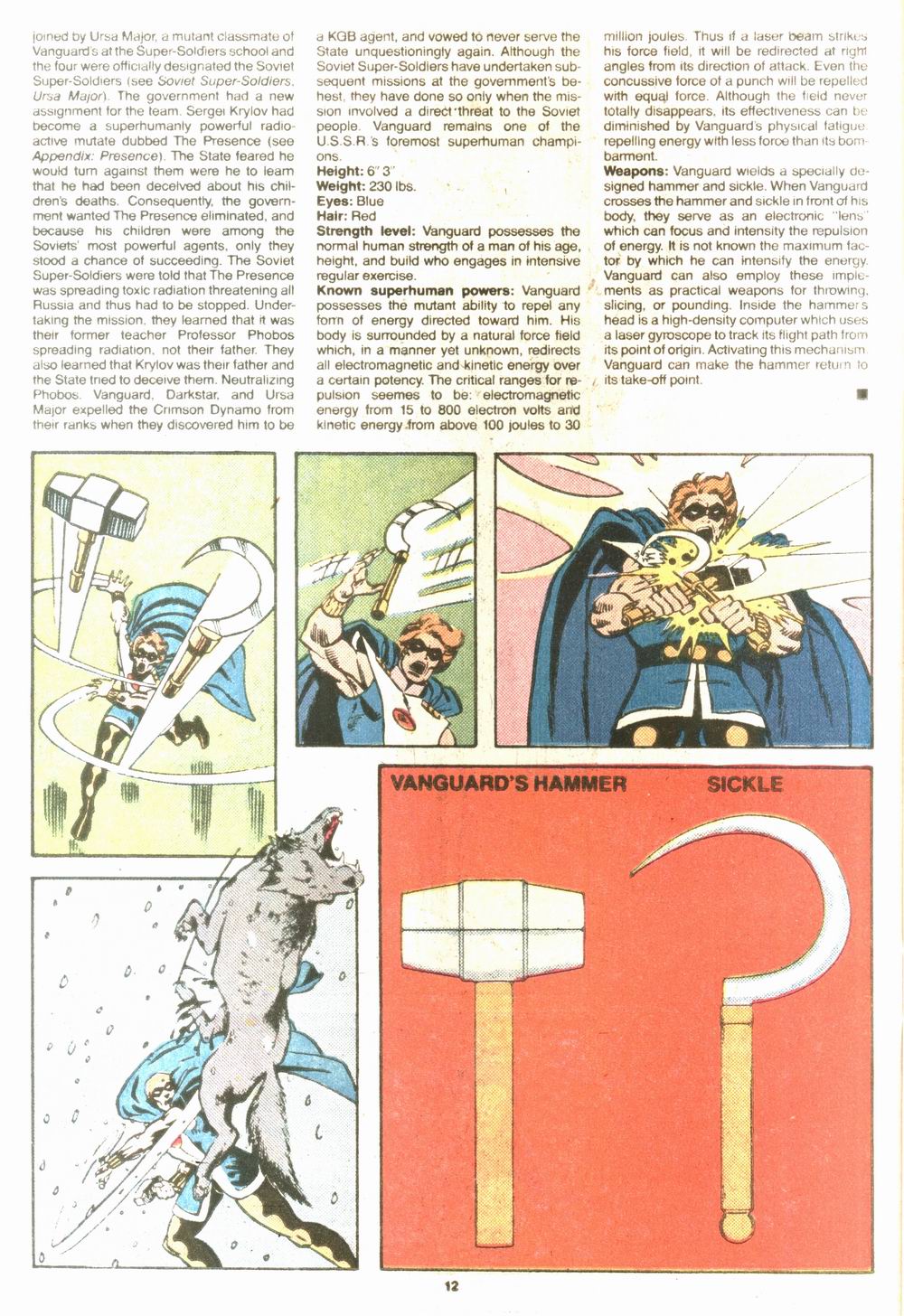 Read online The Official Handbook of the Marvel Universe Deluxe Edition comic -  Issue #14 - 14