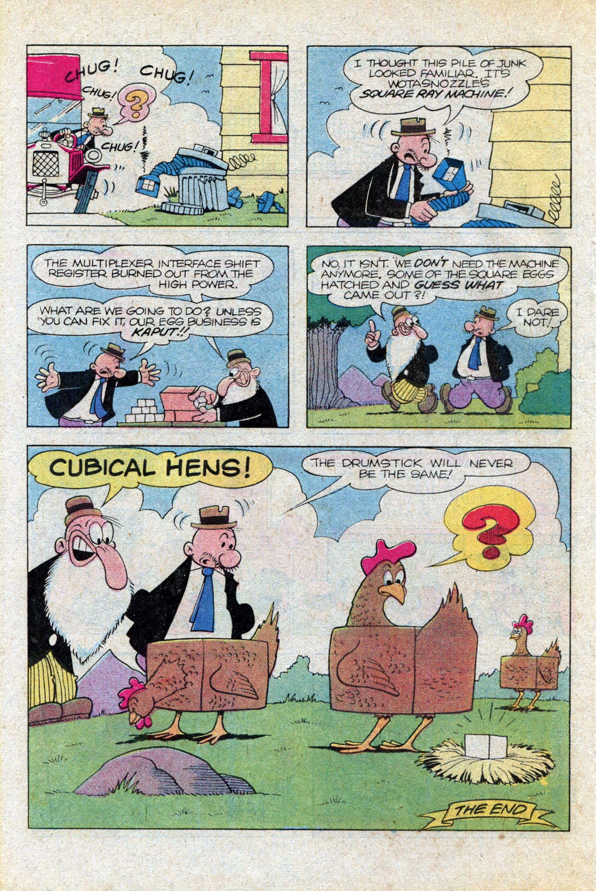 Read online Popeye (1948) comic -  Issue #167 - 18