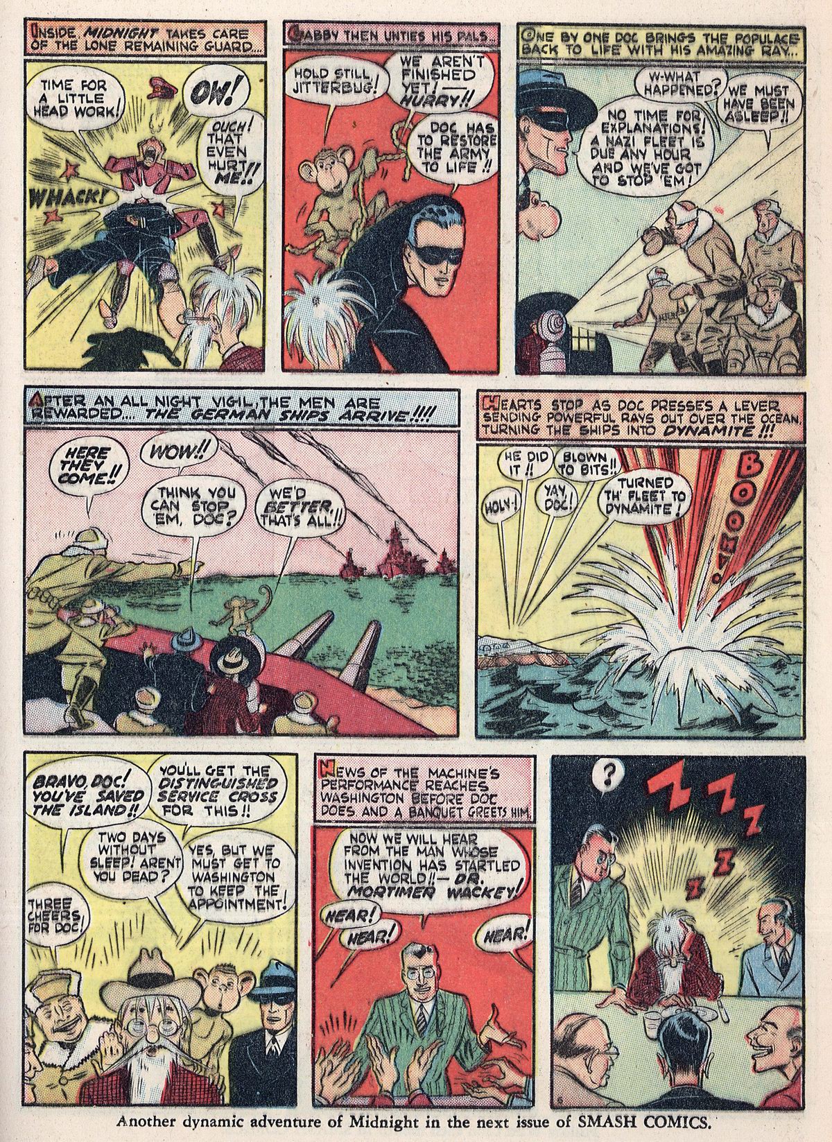 Read online Smash Comics comic -  Issue #32 - 39