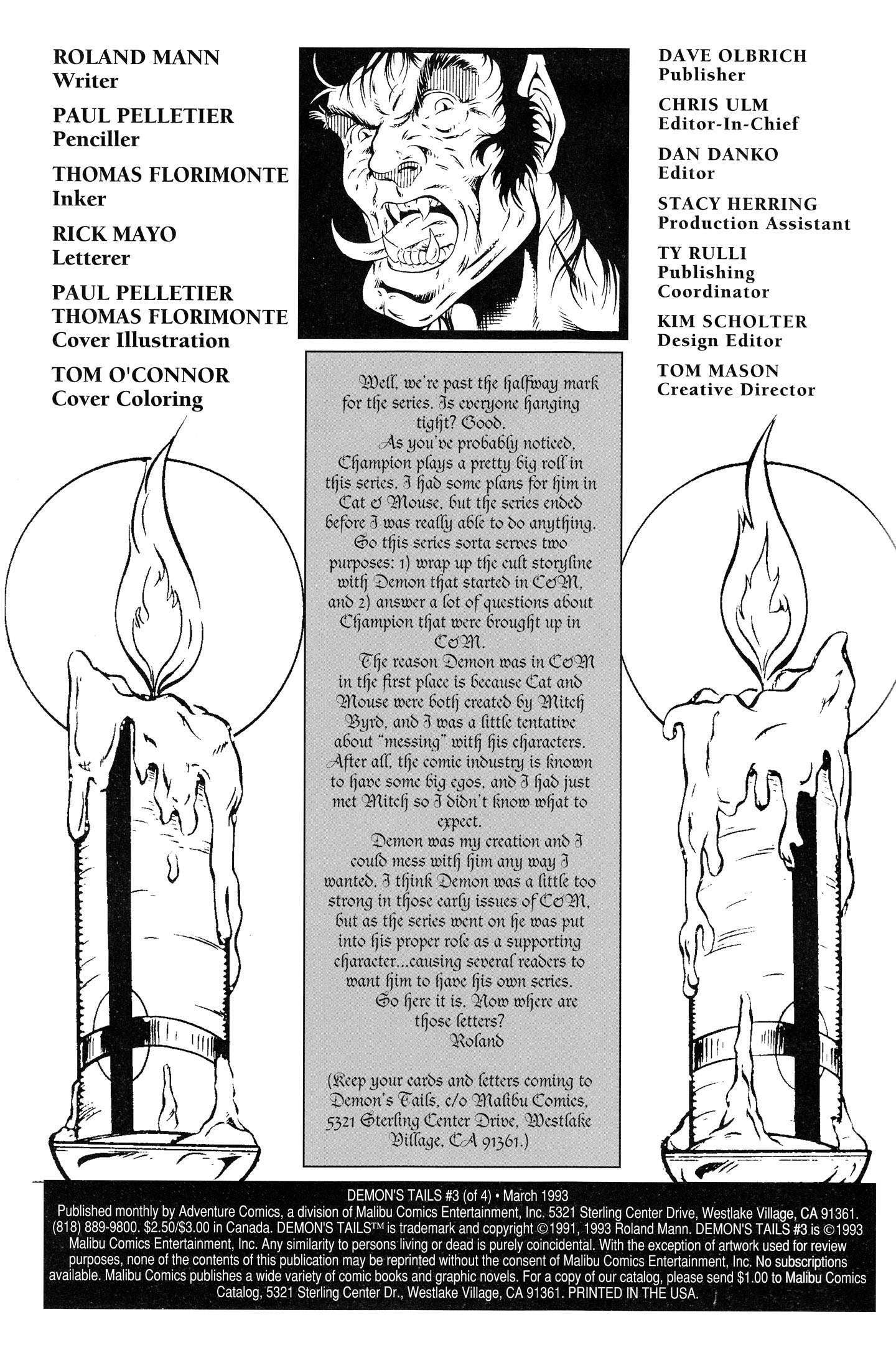 Read online Demon's Tails comic -  Issue #3 - 2