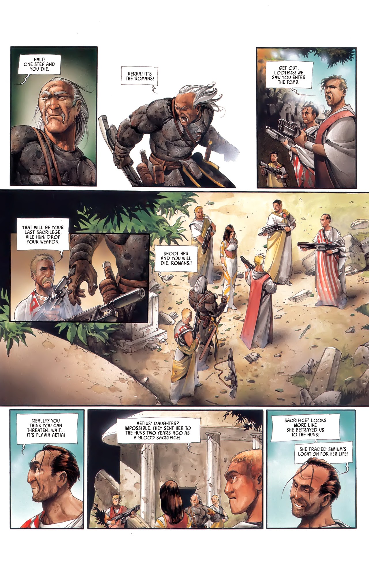 Read online Scourge of the Gods comic -  Issue #2 - 13