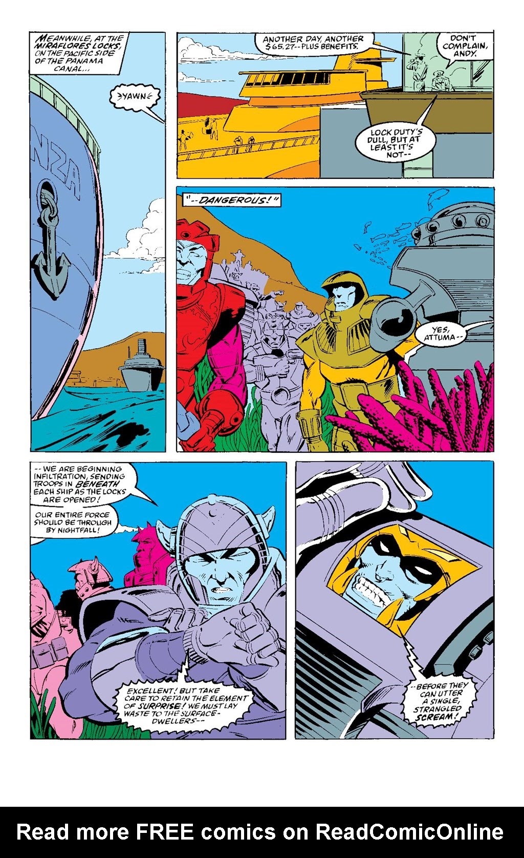 Read online Atlantis Attacks comic -  Issue # _The Original Epic (Part 1) - 42