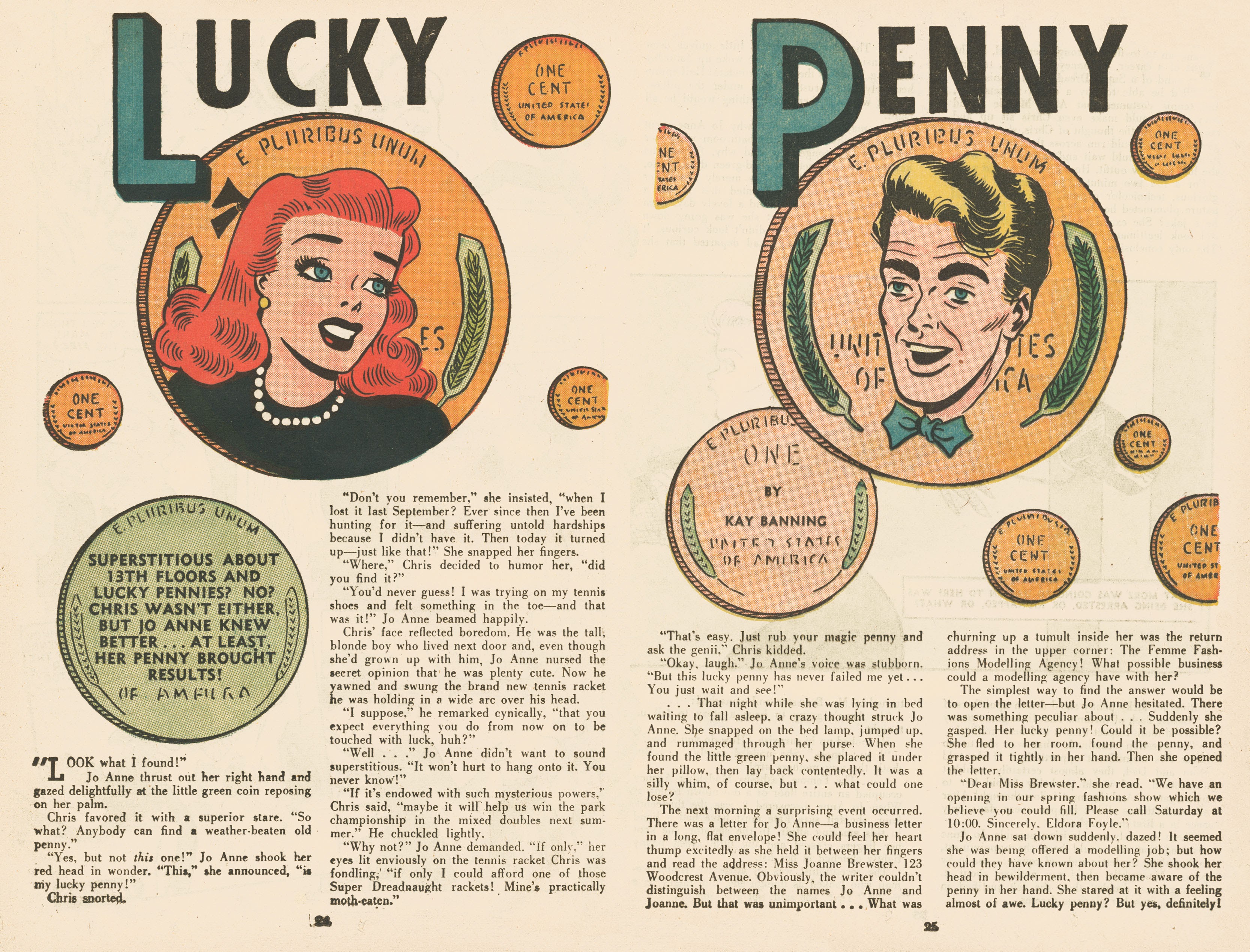 Read online Junior Miss (1947) comic -  Issue #29 - 23