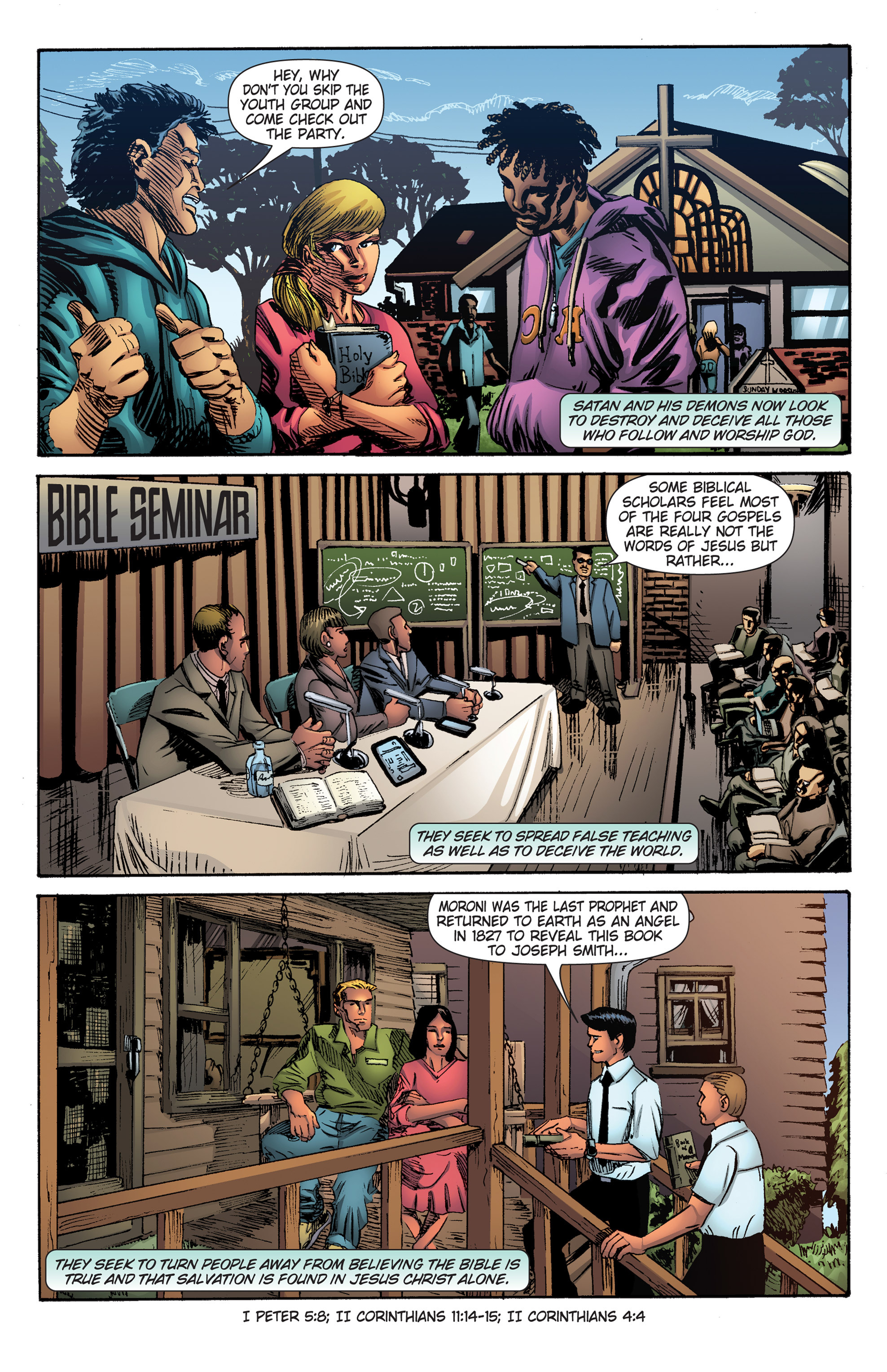 Read online 101 Questions About the Bible and Christianity comic -  Issue #2 - 14