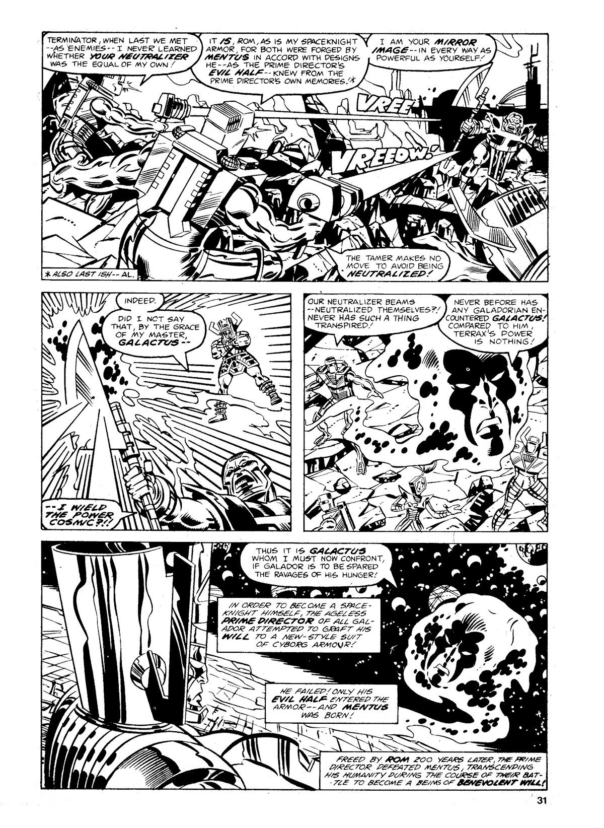 Read online Star Wars Weekly comic -  Issue #165 - 31