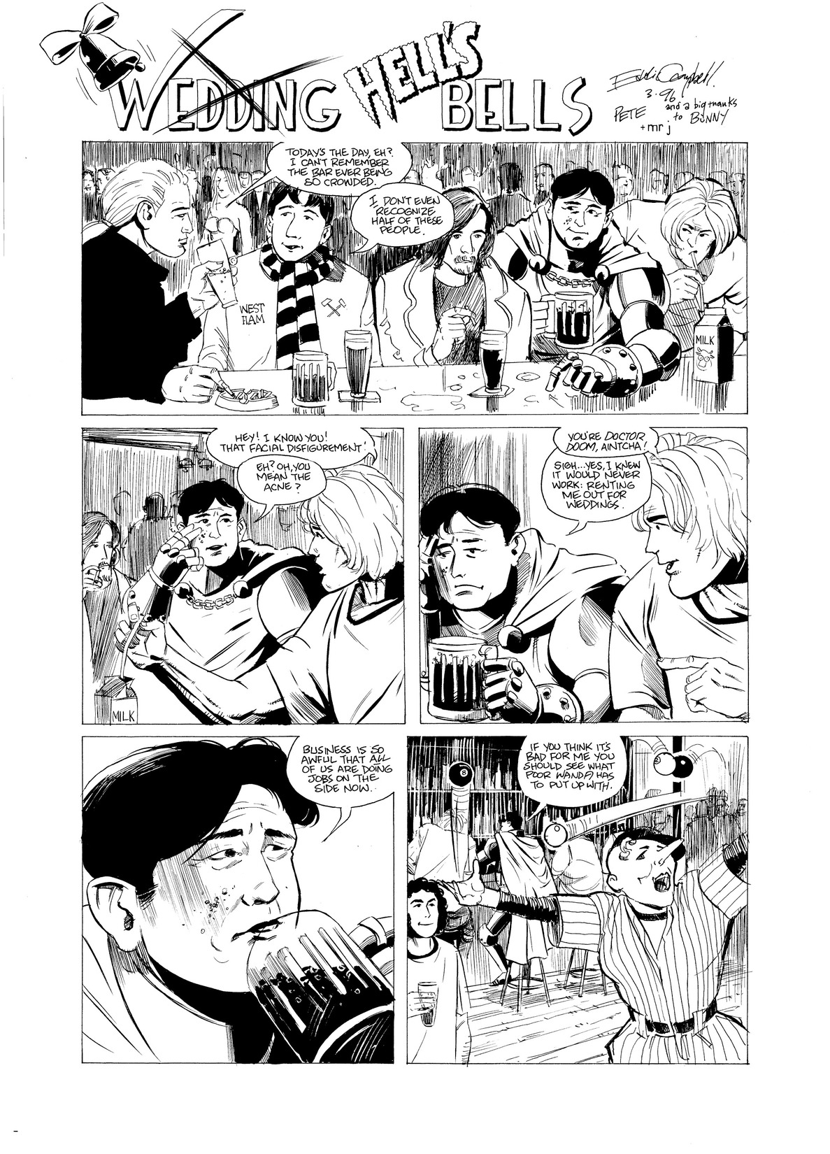 Read online Eddie Campbell's Bacchus comic -  Issue # TPB 5 - 108