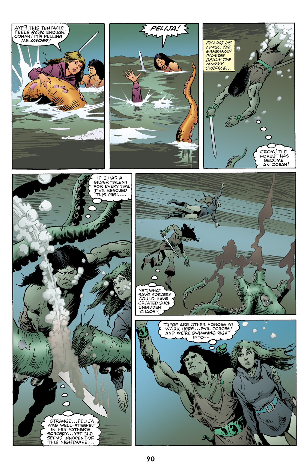 Read online The Chronicles of Conan comic -  Issue # TPB 18 (Part 1) - 91