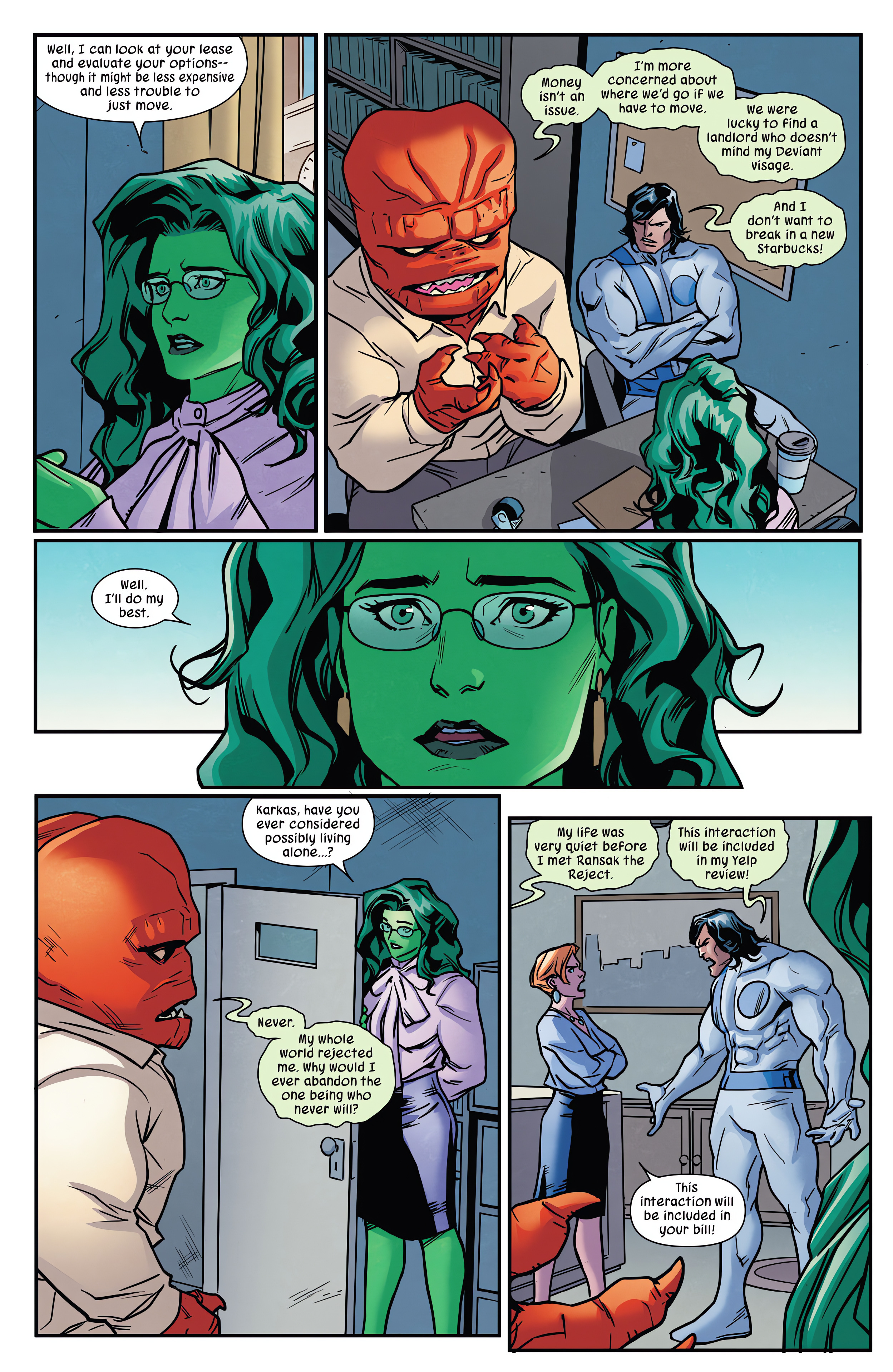 Read online Sensational She-Hulk comic -  Issue #1 - 13