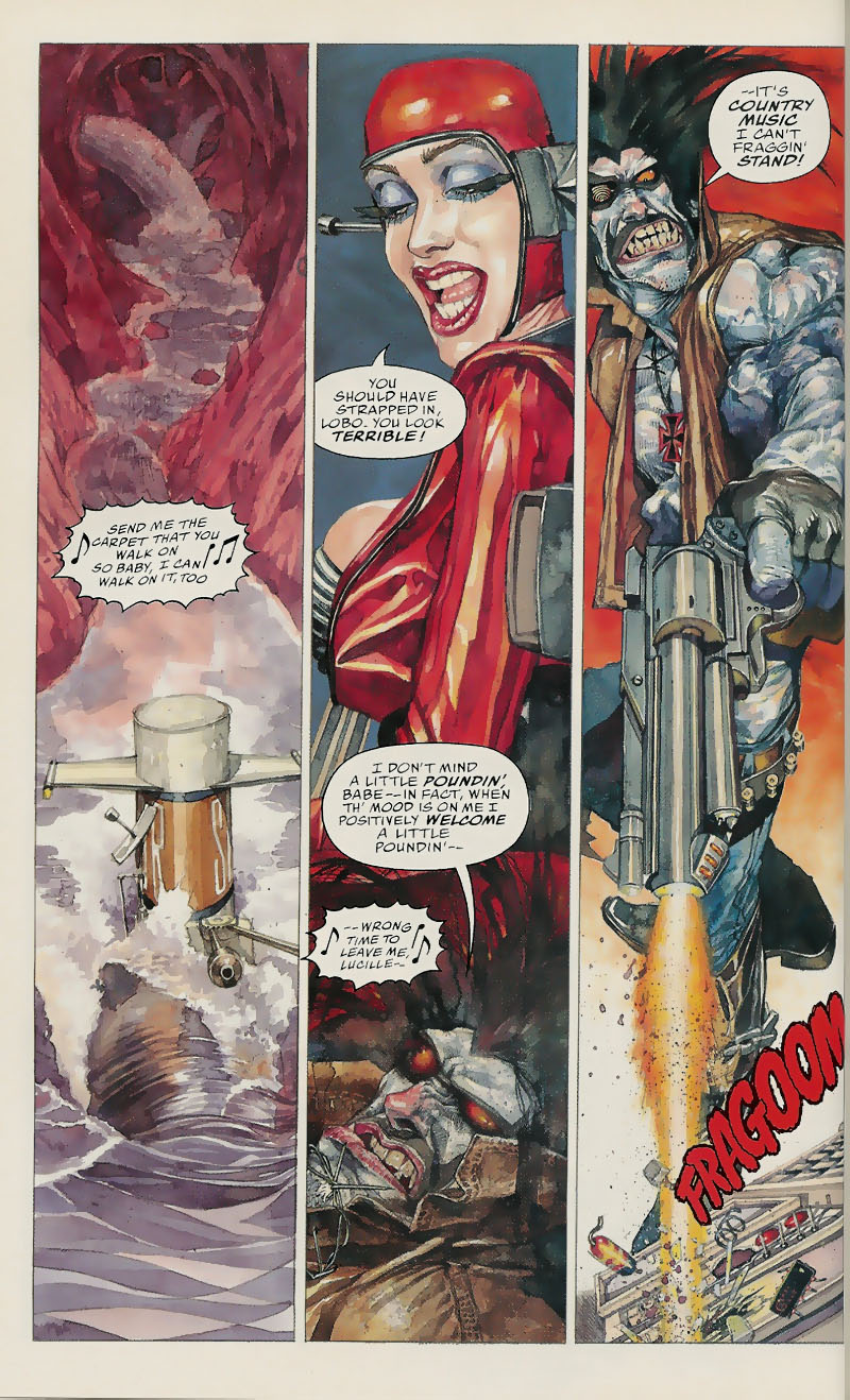 Read online Lobo: Fragtastic Voyage comic -  Issue # Full - 23