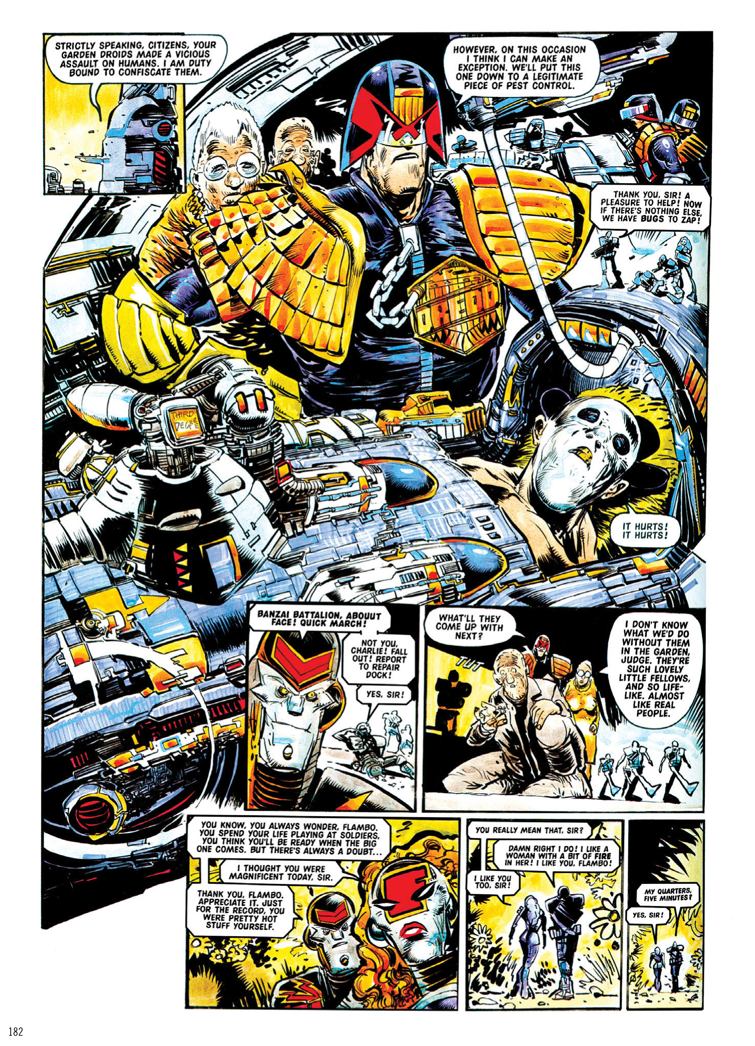 Read online Judge Dredd: The Complete Case Files comic -  Issue # TPB 29 - 184