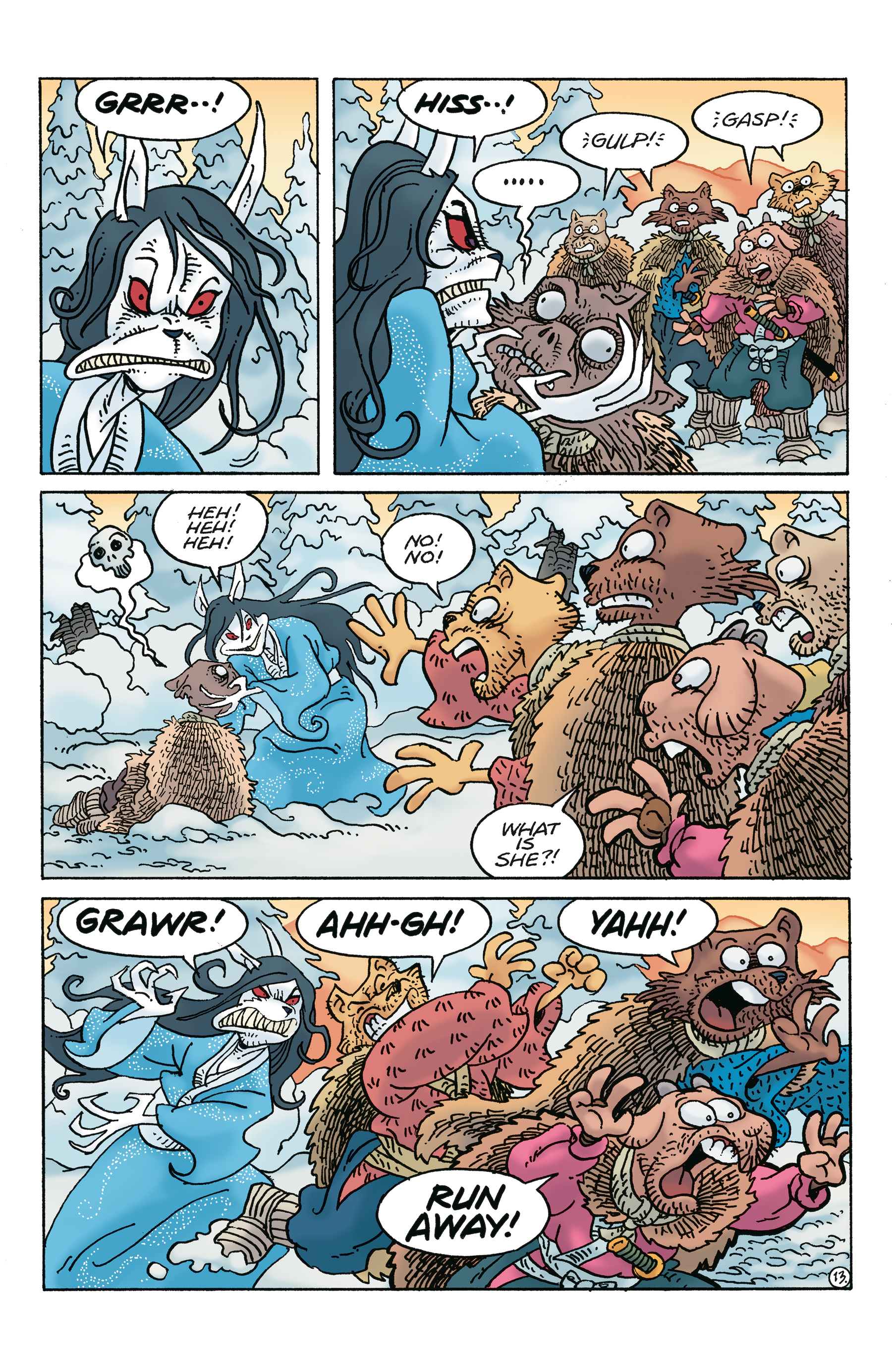 Read online Usagi Yojimbo: Ice and Snow comic -  Issue #3 - 15