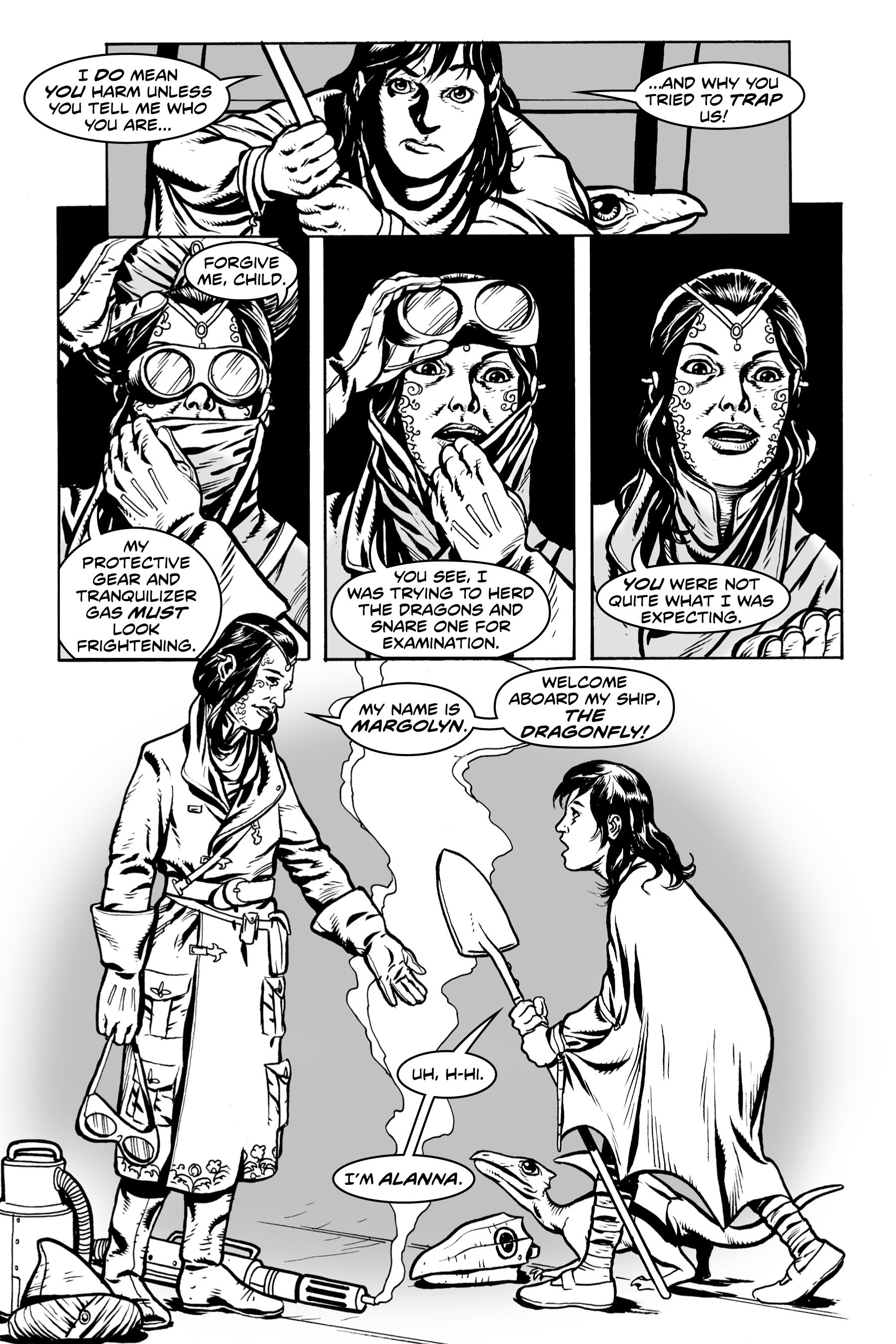 Read online Dragon Girl: The Secret Valley comic -  Issue # TPB (Part 2) - 2