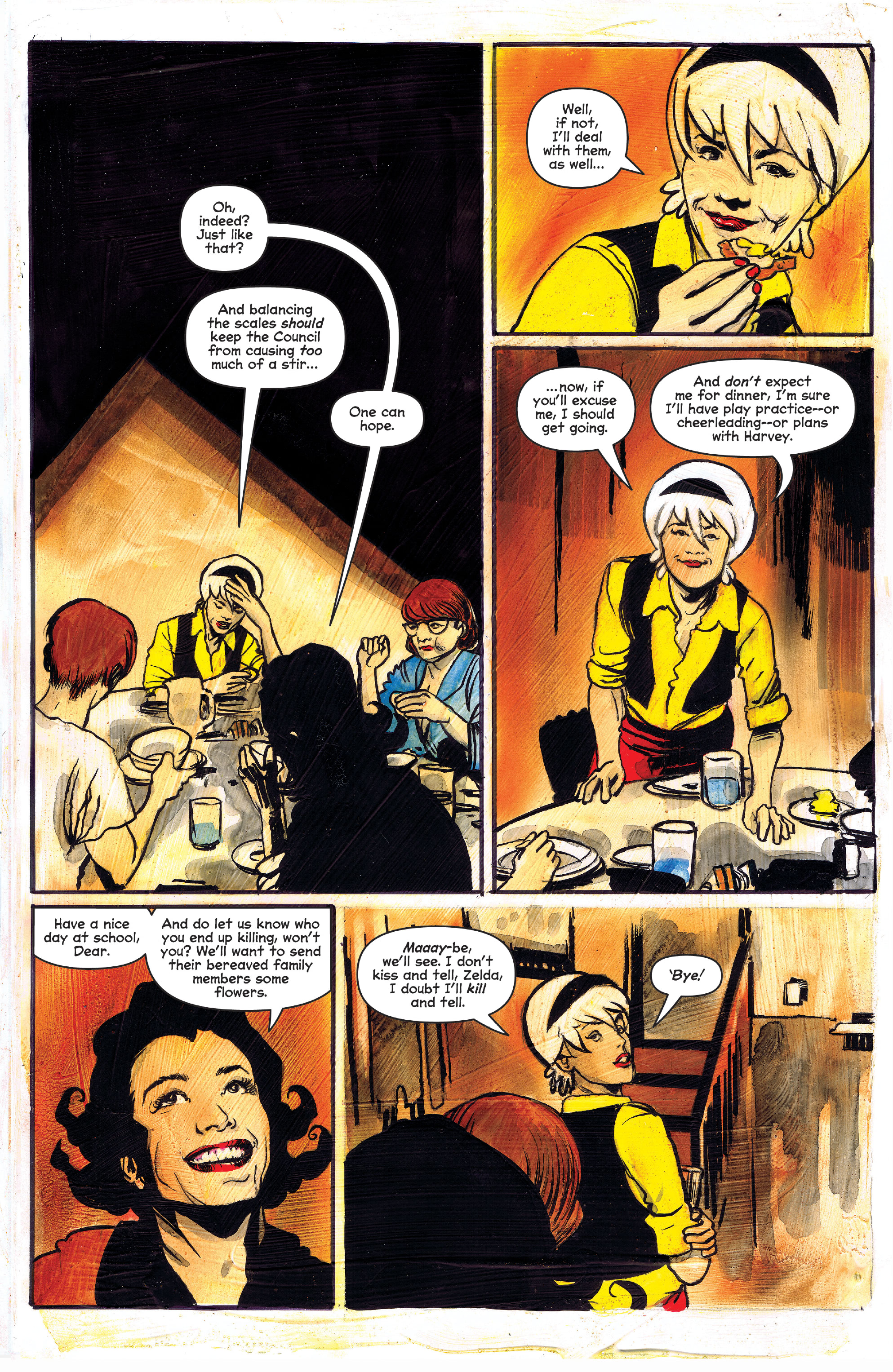 Read online Chilling Adventures of Sabrina comic -  Issue #9 - 7