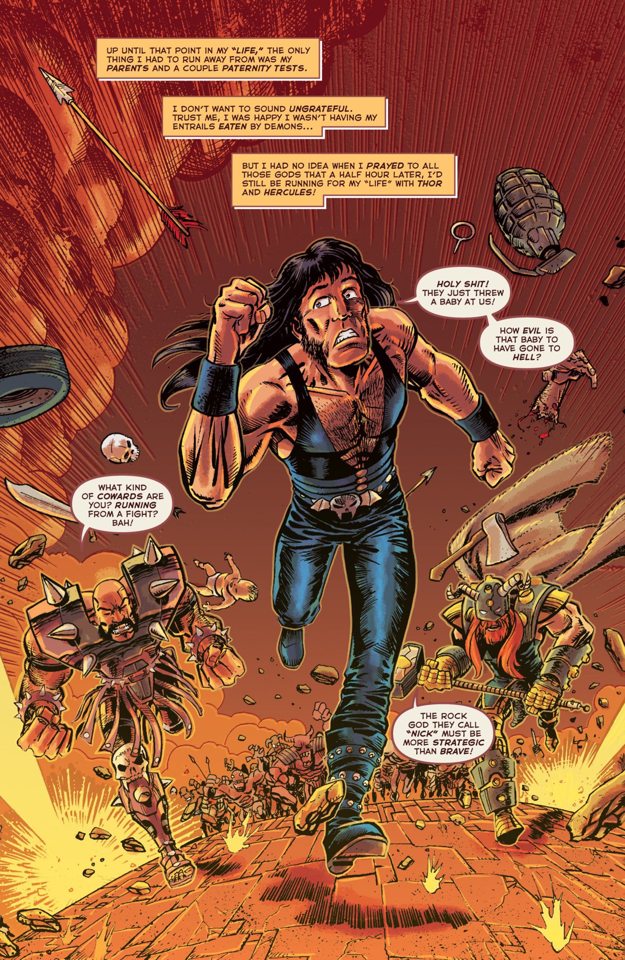 Read online Gods of Brutality comic -  Issue # TPB - 25