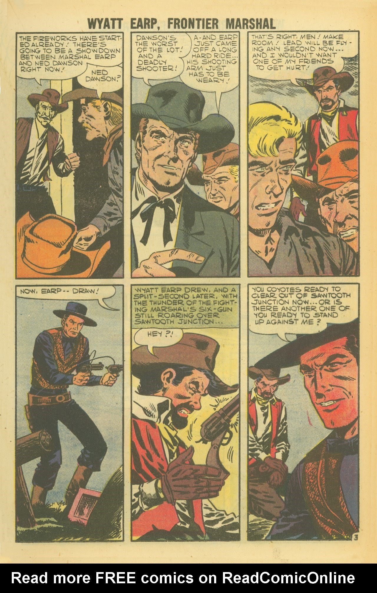Read online Wyatt Earp Frontier Marshal comic -  Issue #20 - 31