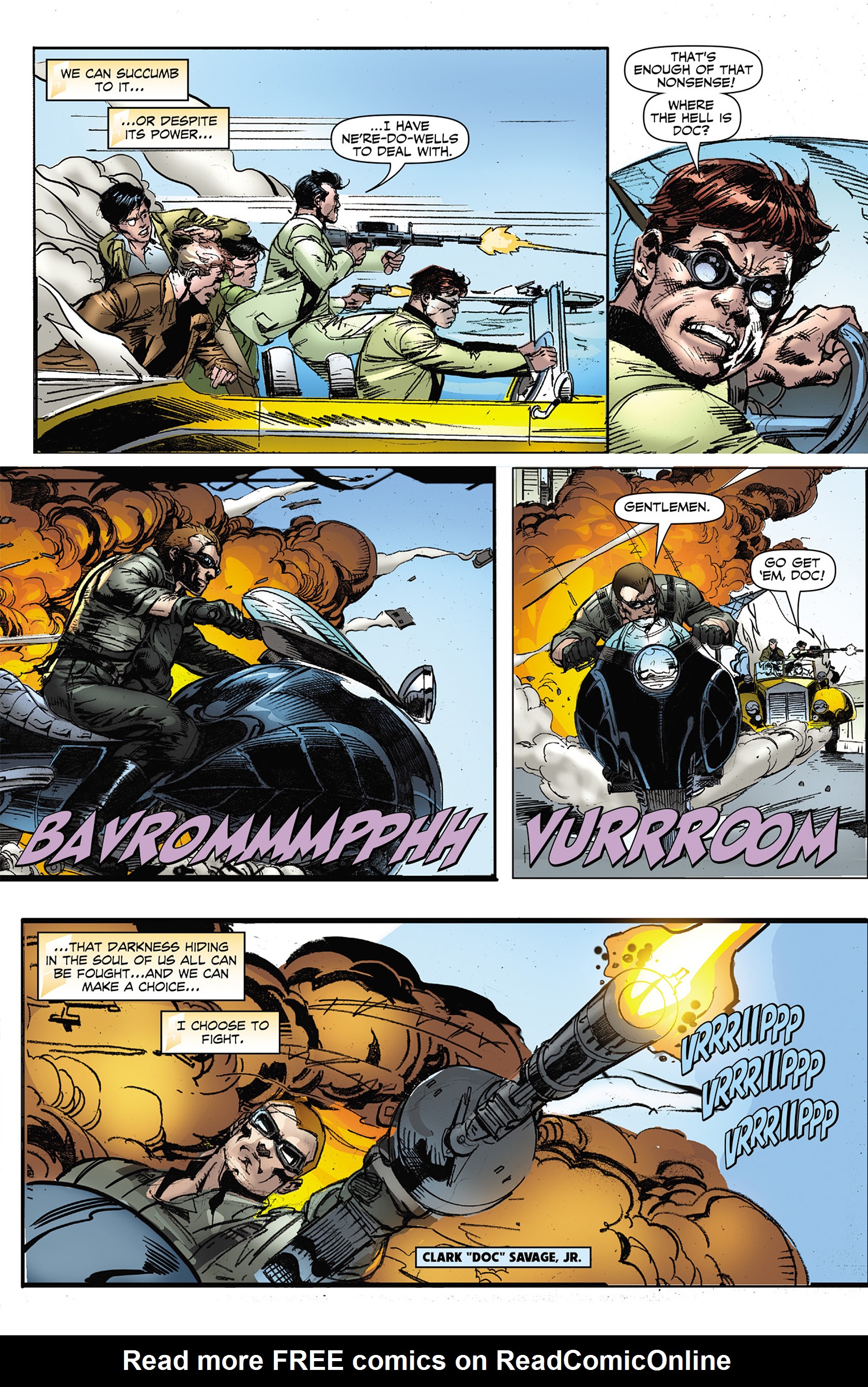 Read online Doc Savage (2013) comic -  Issue # _Annual - 5