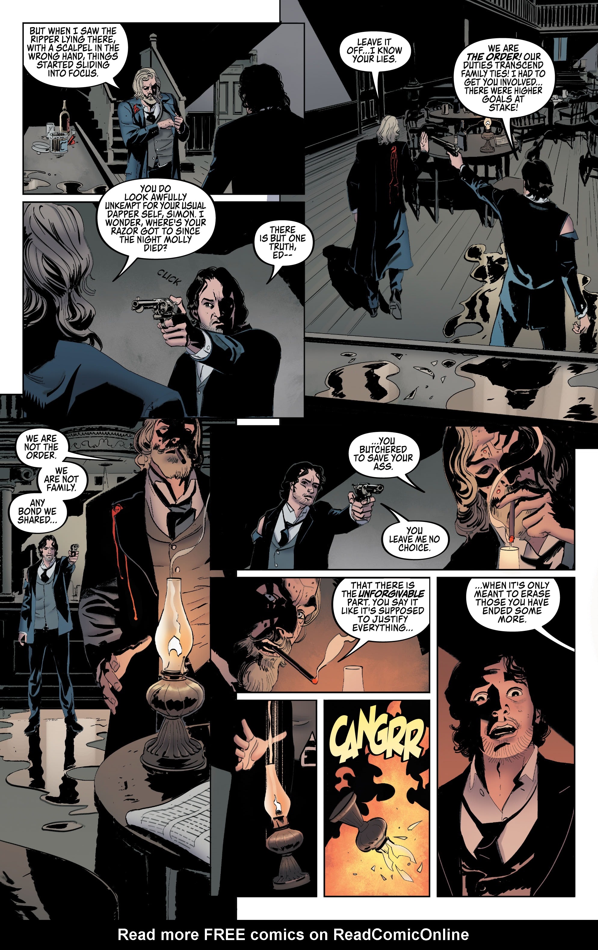 Read online Cross to Bear comic -  Issue #4 - 22