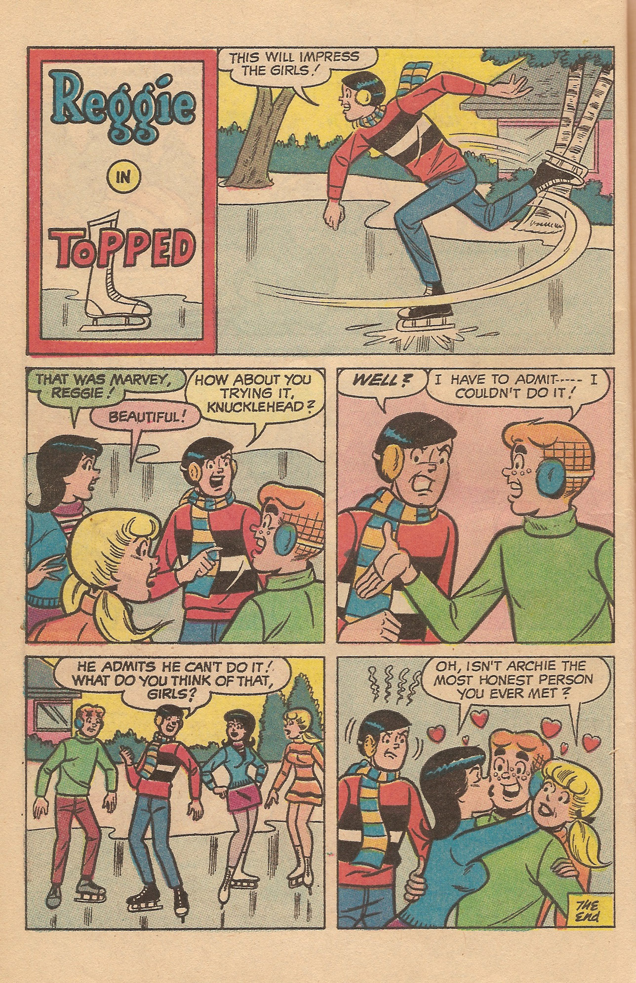 Read online Reggie's Wise Guy Jokes comic -  Issue #5 - 22
