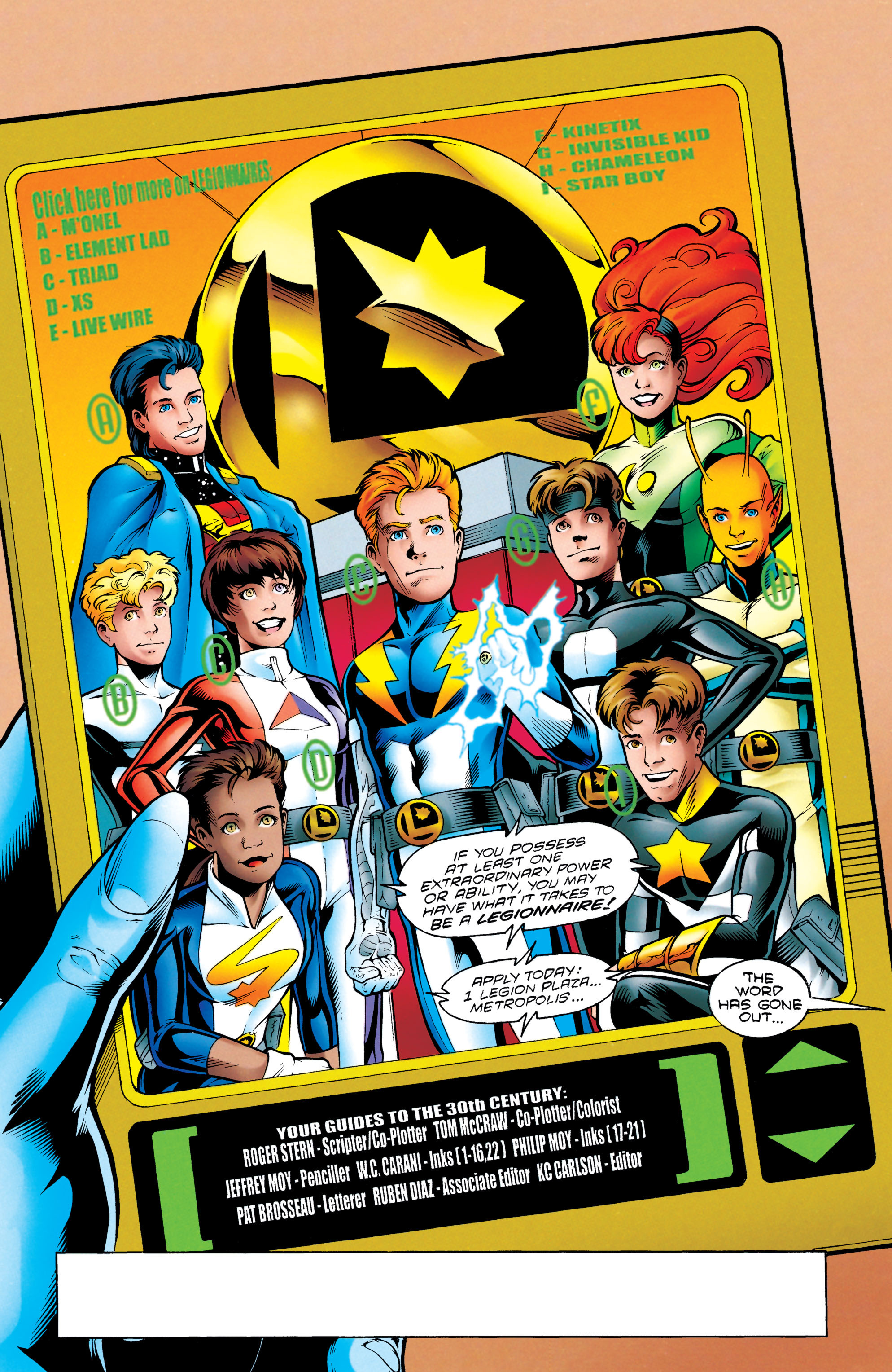 Read online Legionnaires comic -  Issue #43 - 2