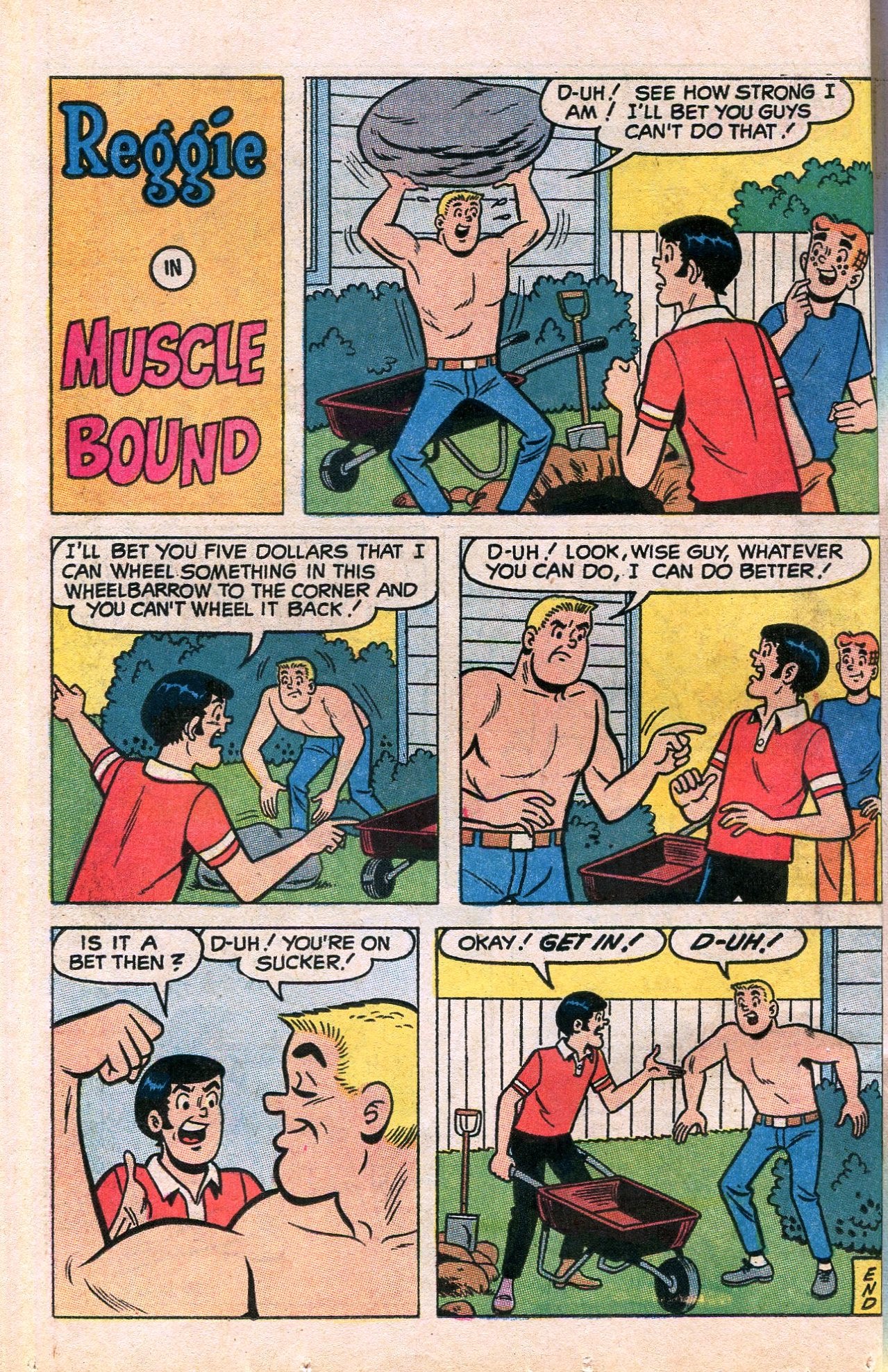 Read online Reggie's Wise Guy Jokes comic -  Issue #9 - 16