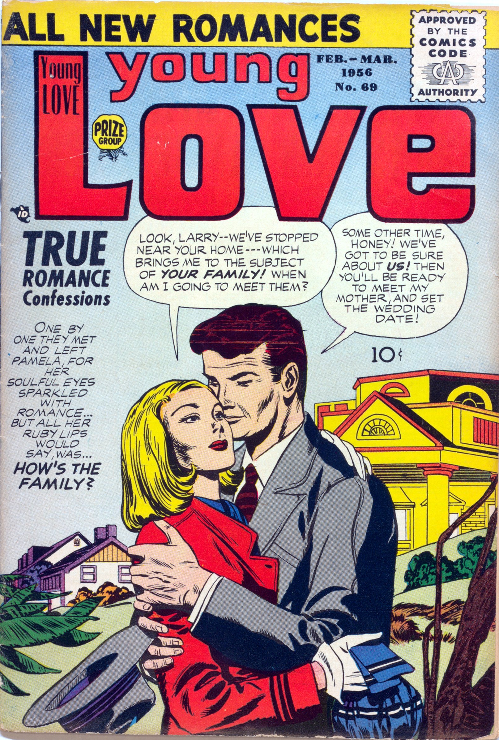 Read online Young Love (1949) comic -  Issue #69 - 1