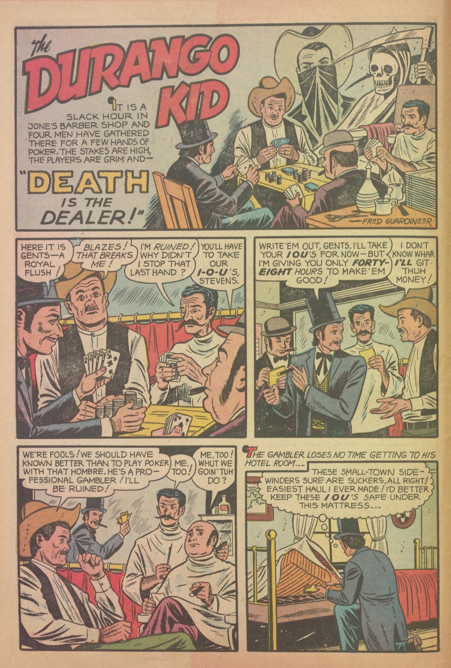 Read online Charles Starrett as The Durango Kid comic -  Issue #30 - 10