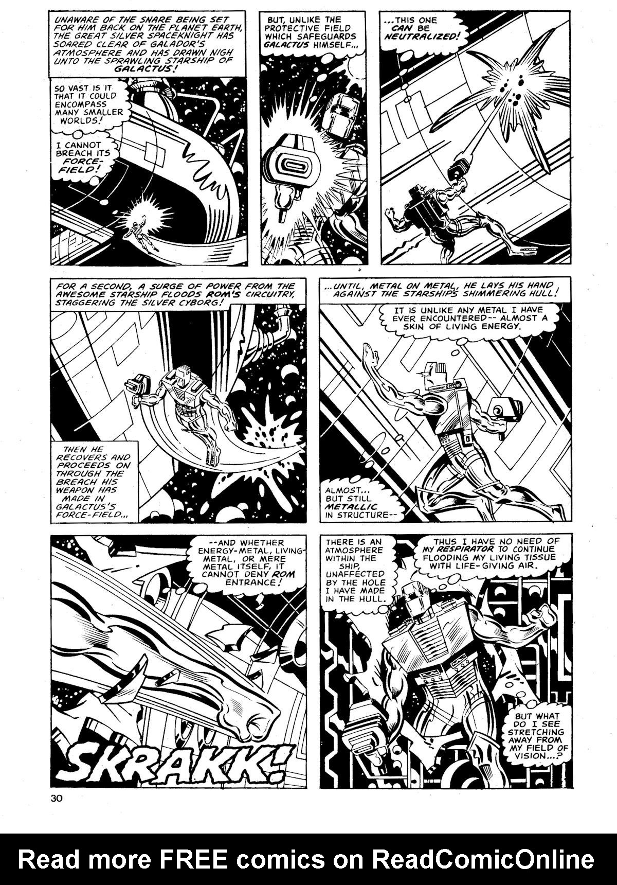 Read online Star Wars Weekly comic -  Issue #166 - 30