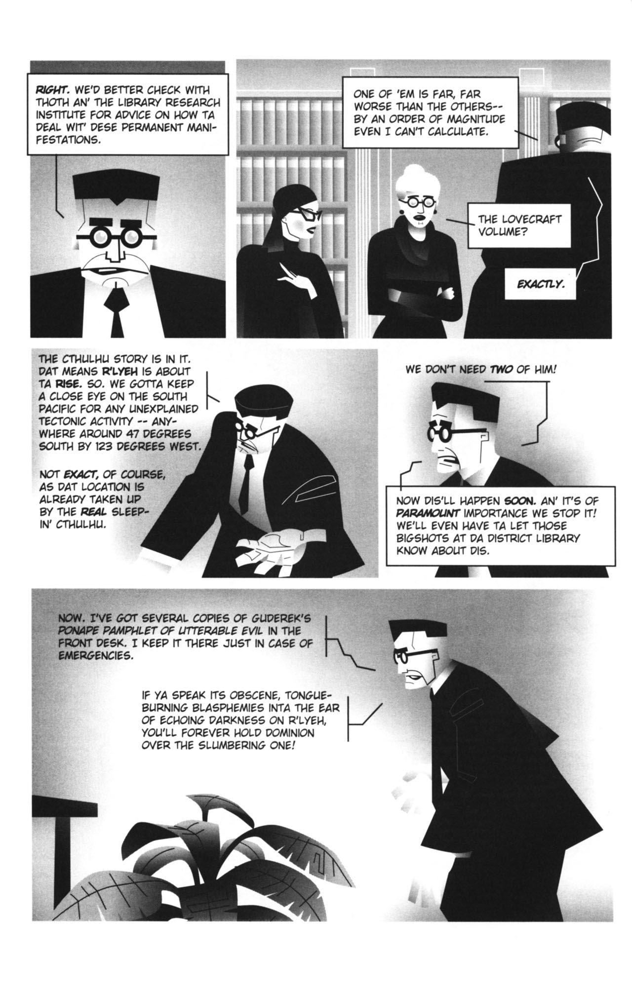 Read online Rex Libris comic -  Issue #10 - 8