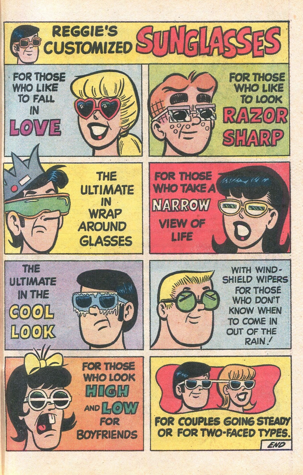 Read online Reggie's Wise Guy Jokes comic -  Issue #9 - 19