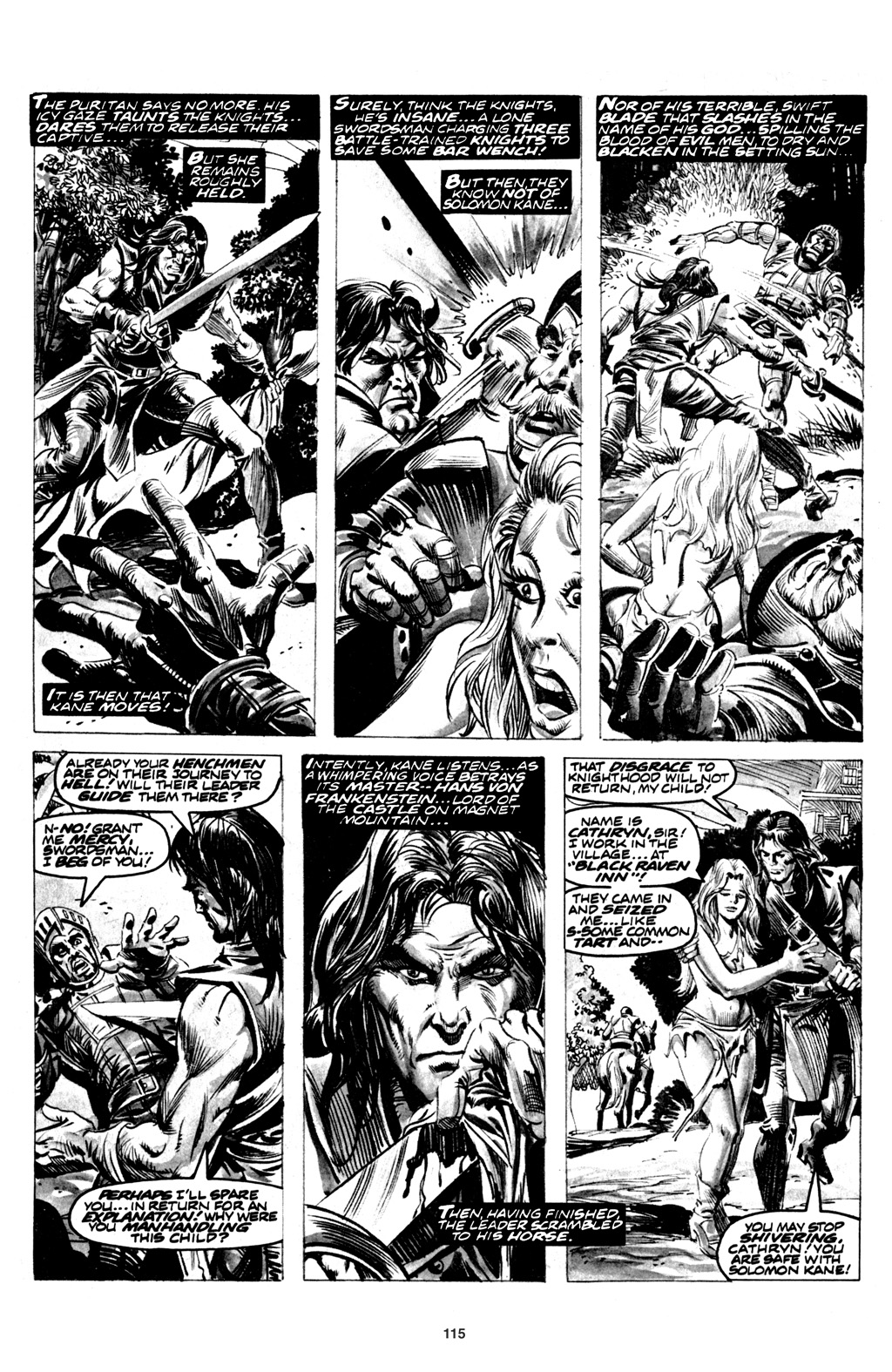 Read online The Saga of Solomon Kane comic -  Issue # TPB - 115