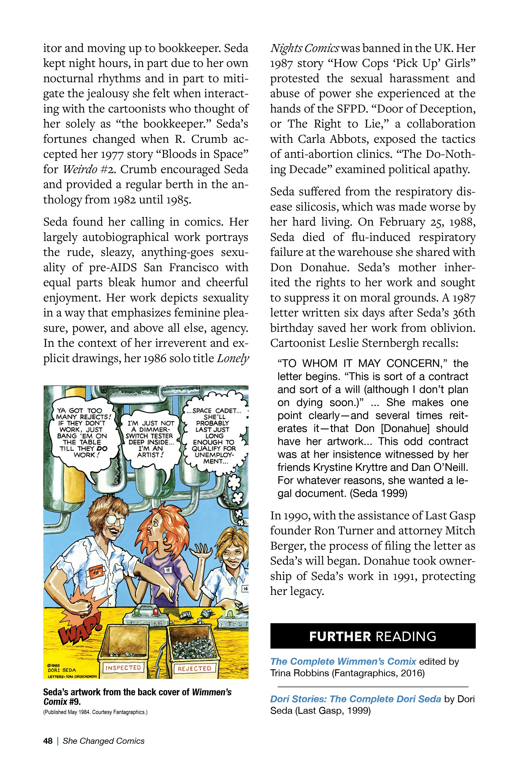 Read online CBLDF Presents: She Changed Comics comic -  Issue # TPB (Part 1) - 55