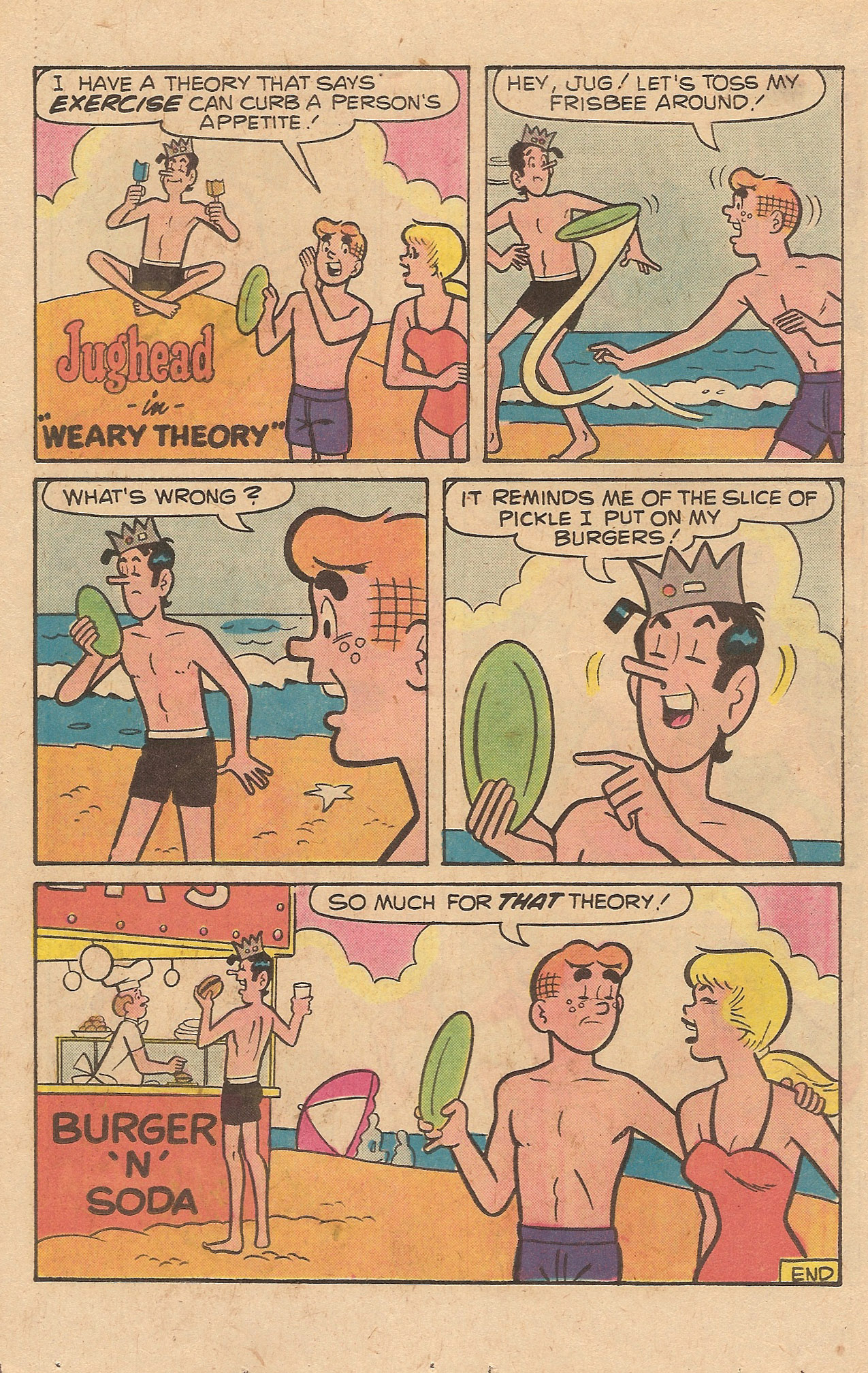 Read online Jughead's Jokes comic -  Issue #56 - 22