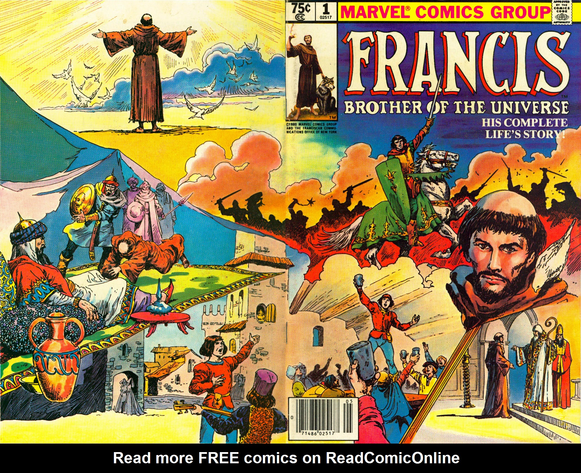 Read online Francis, Brother of the Universe comic -  Issue # Full - 2