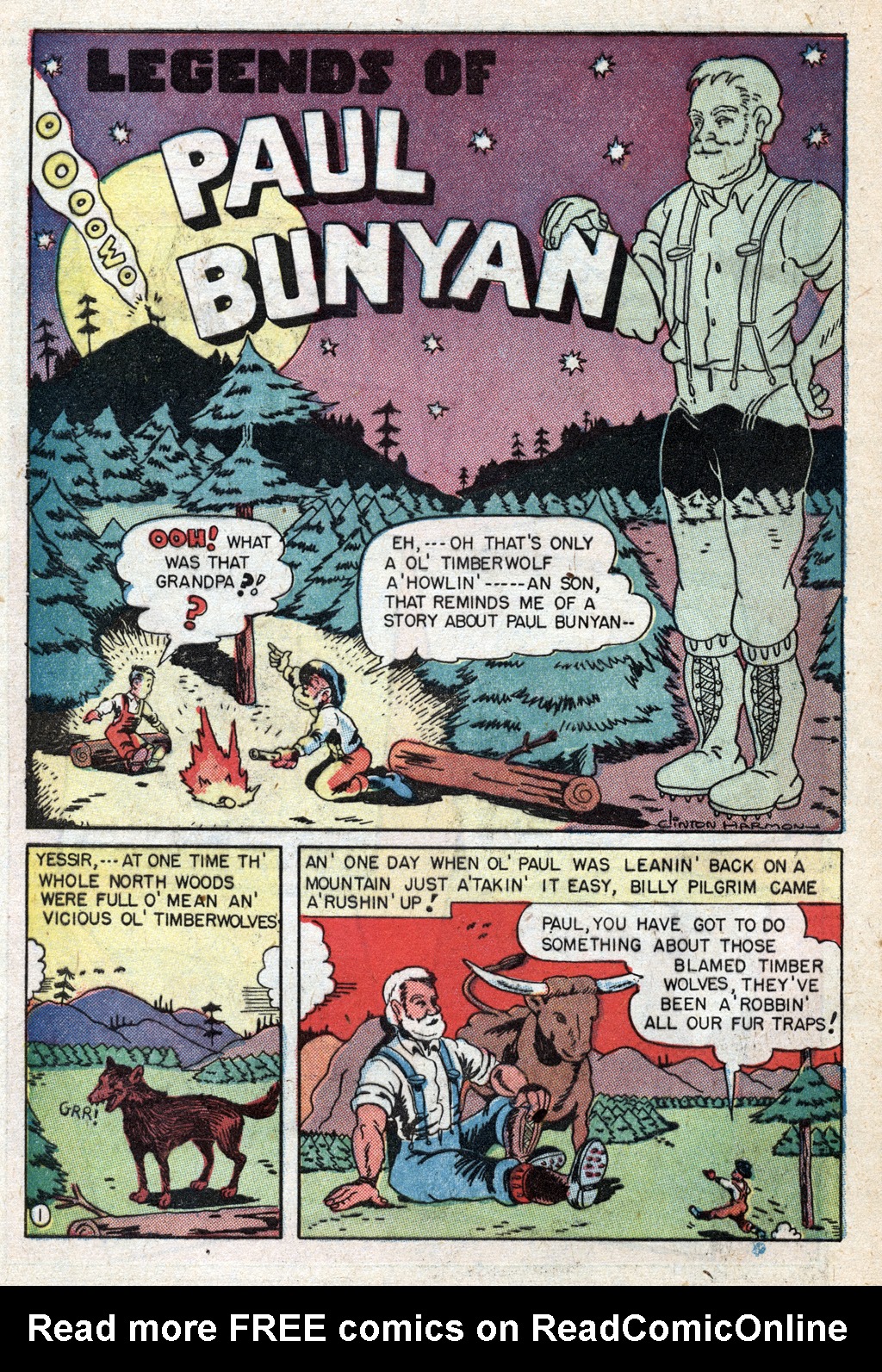 Read online Cowboy Western Comics (1948) comic -  Issue #20 - 21