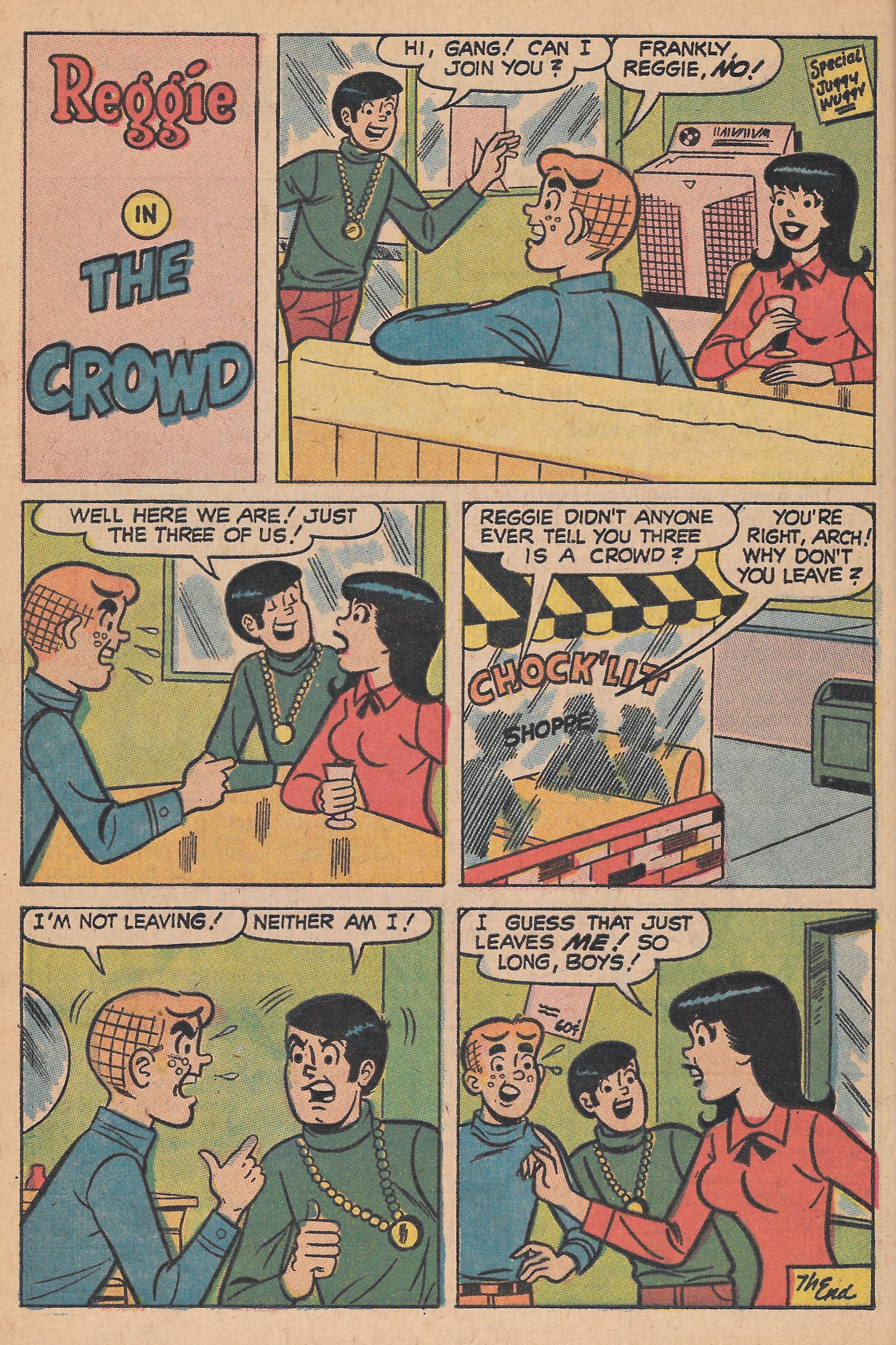 Read online Reggie's Wise Guy Jokes comic -  Issue #6 - 38