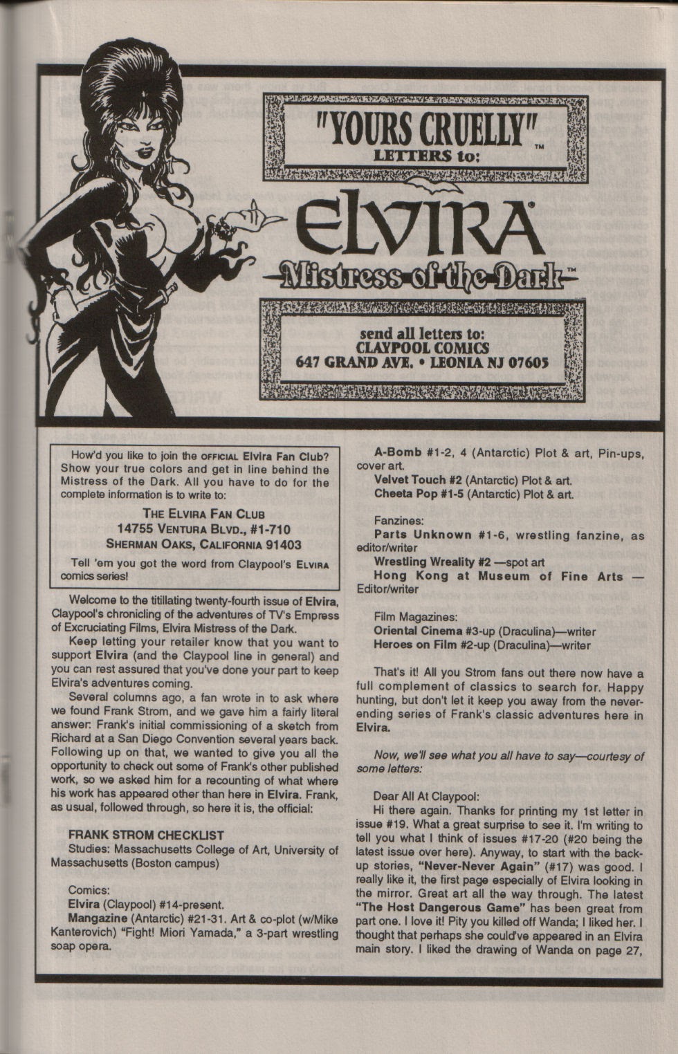 Read online Elvira, Mistress of the Dark comic -  Issue #24 - 17