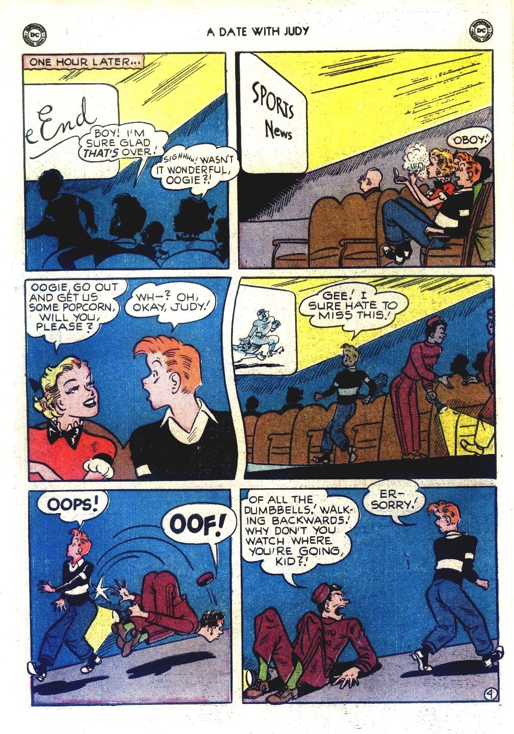 Read online A Date with Judy comic -  Issue #15 - 6