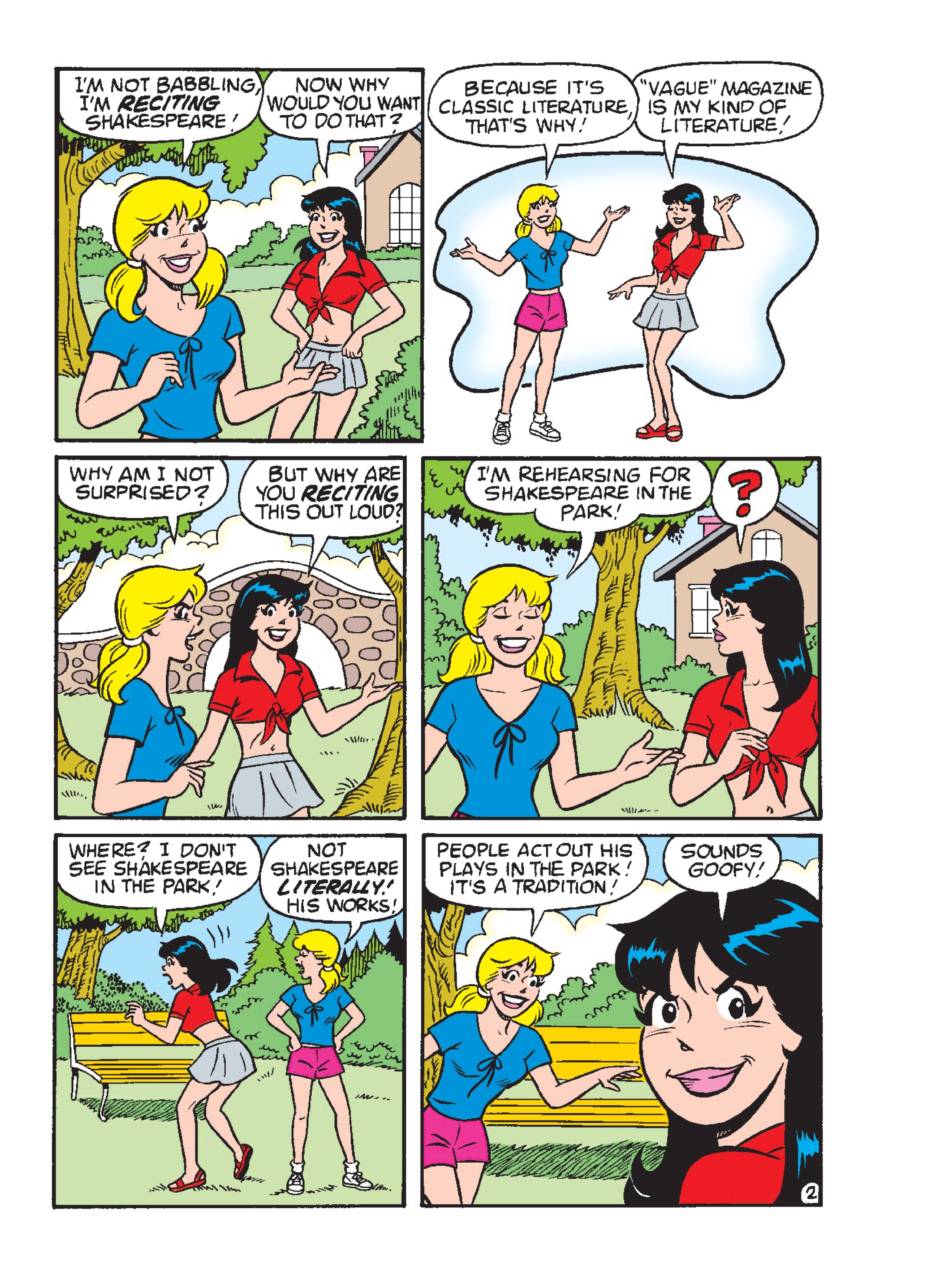 Read online Betty & Veronica Friends Double Digest comic -  Issue #272 - 125