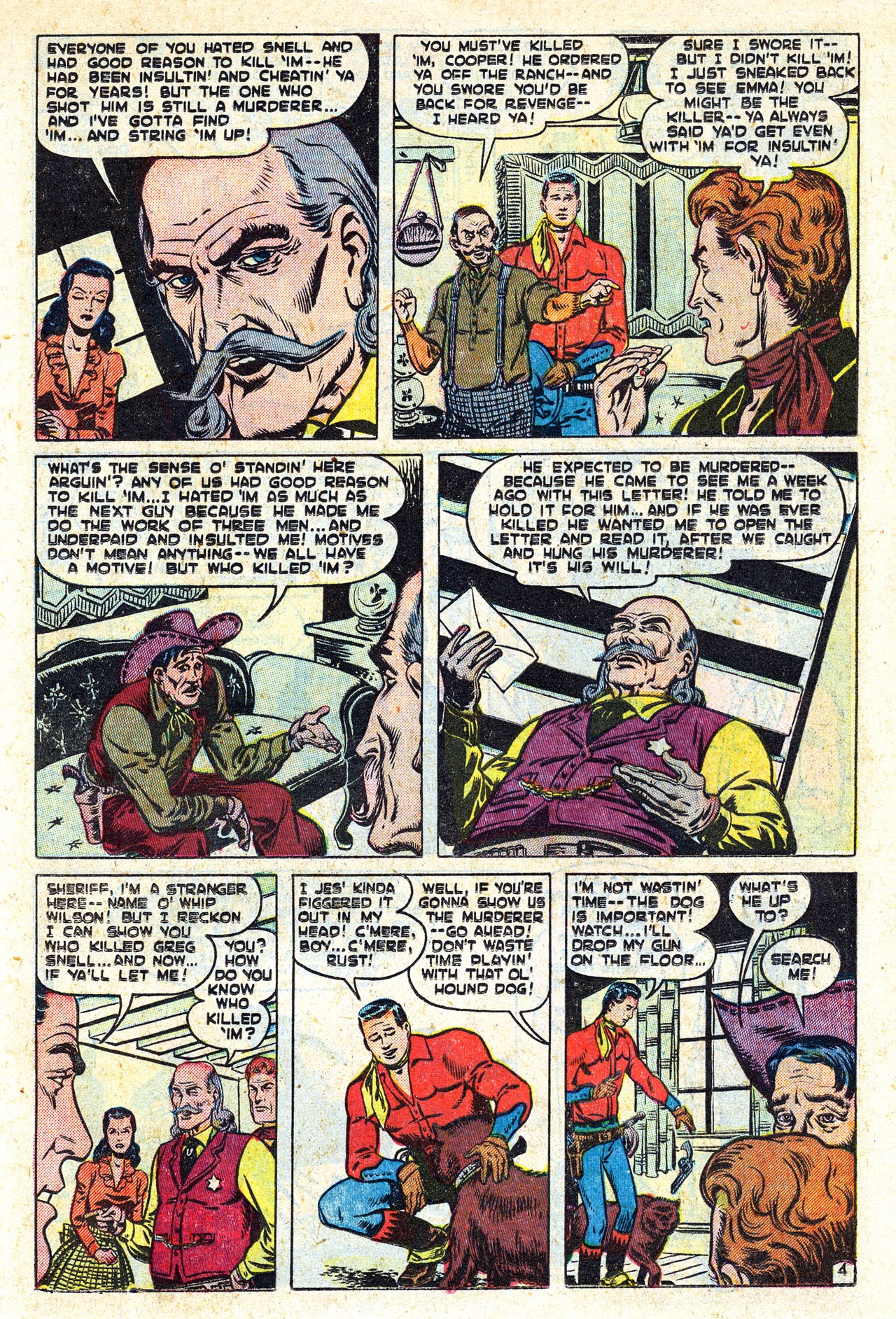 Read online Whip Wilson comic -  Issue #9 - 17