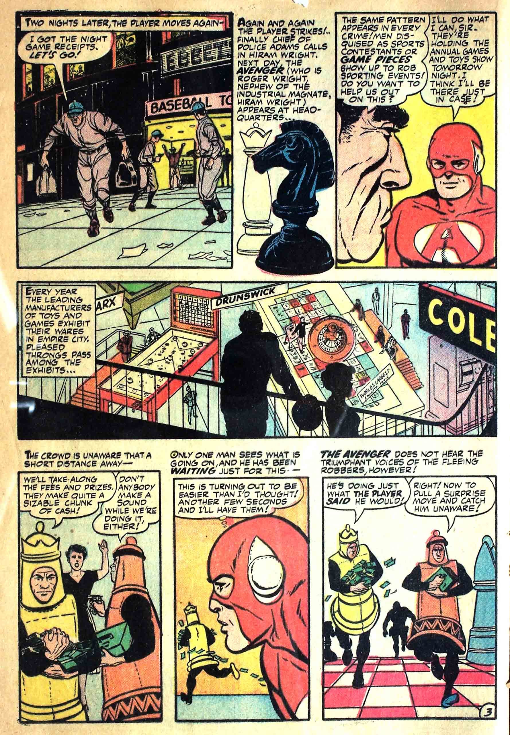 Read online The Avenger comic -  Issue #4 - 11